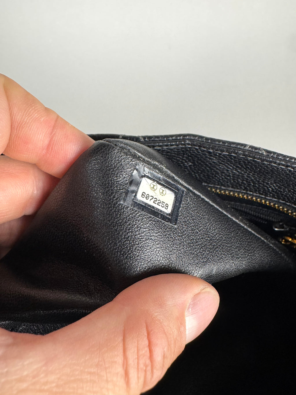 Chanel Medallion Black Leather Caviar Tote