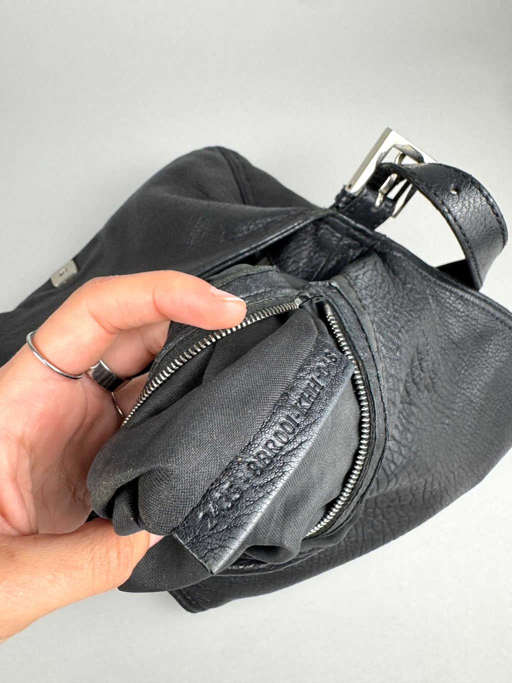 Fendi Mama Baguette Black Leather