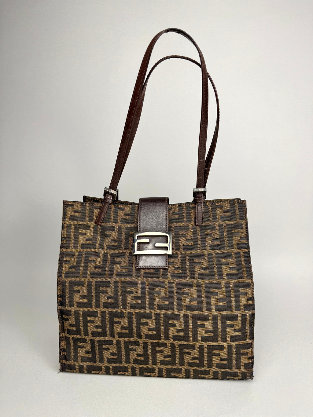 Fendi Monogram Zucca Tote