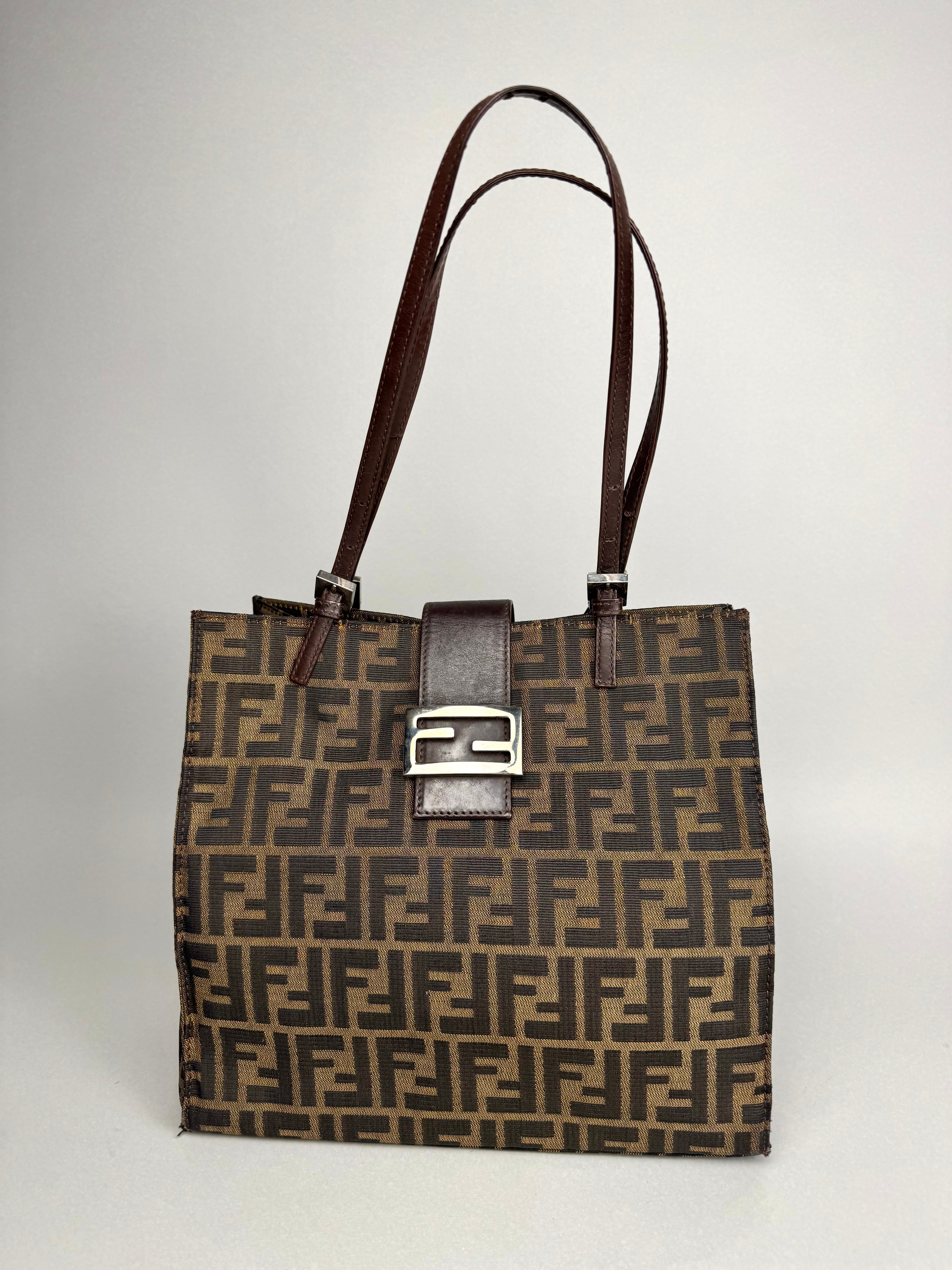 Fendi Monogram Zucca Tote