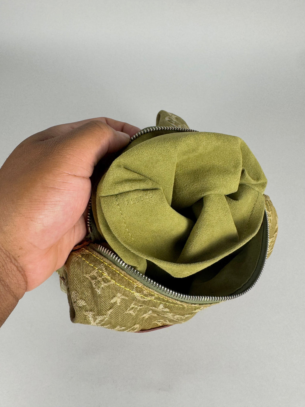 Louis Vuitton Denim Green Baggy GM