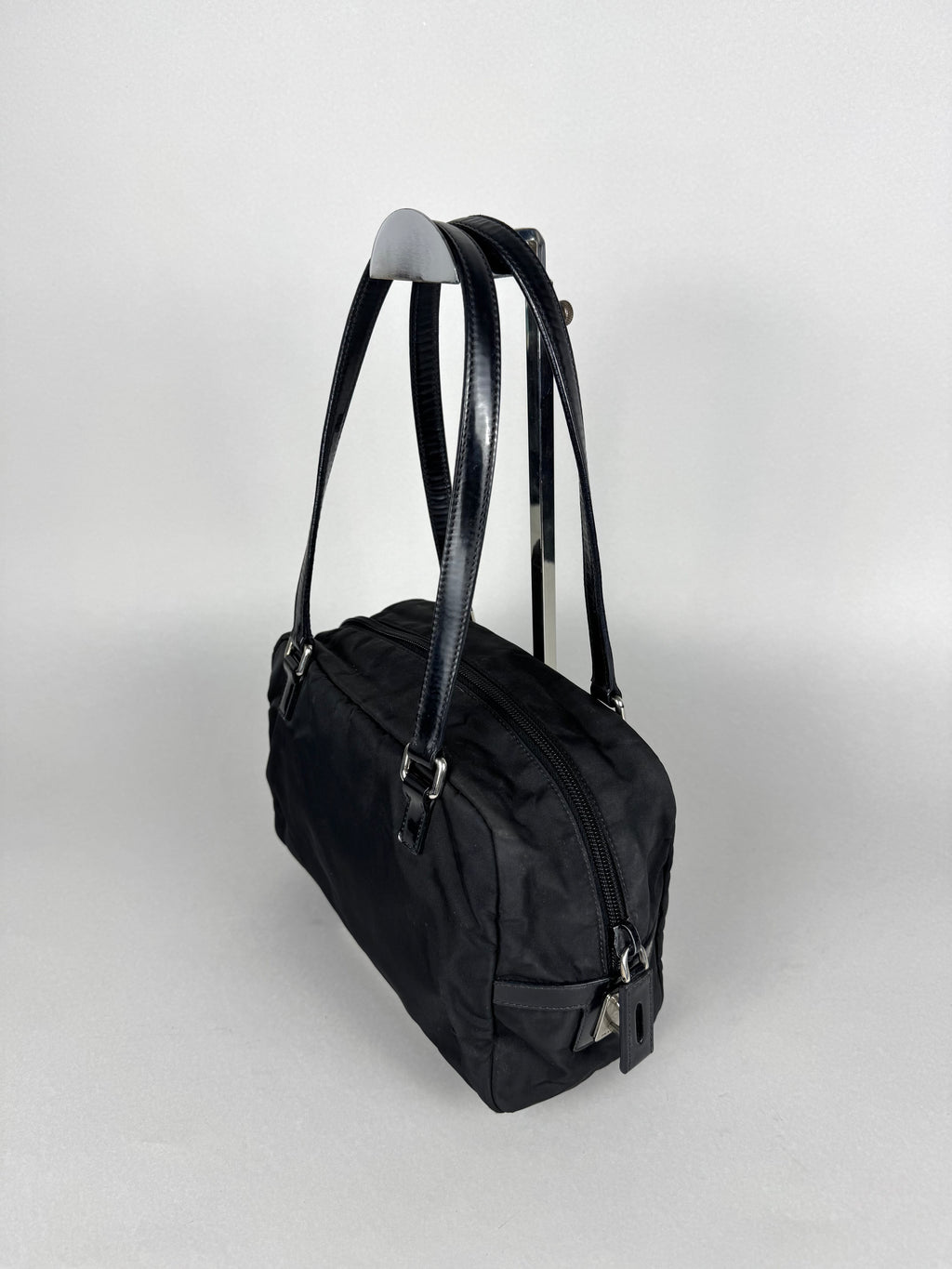 Prada Tessuto Black Nylon Shoulder