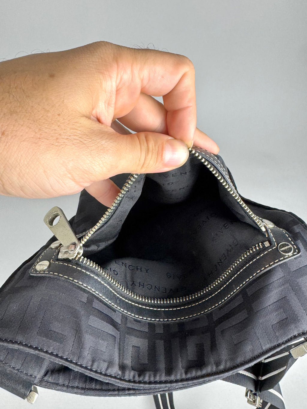 Givenchy Monogram Nylon Black Crossbody