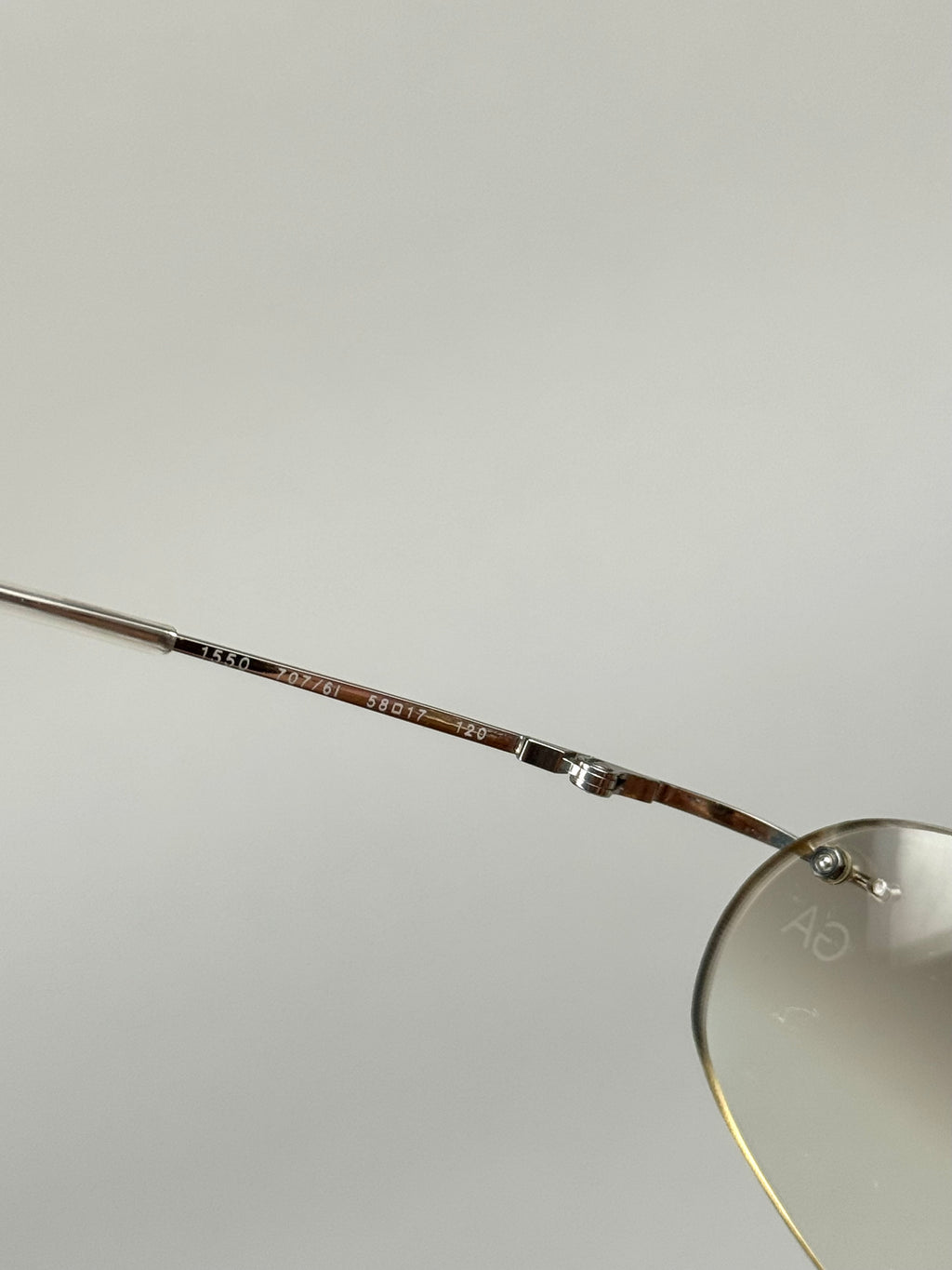 Giorgio Armani Transparent Sunglasses 00s