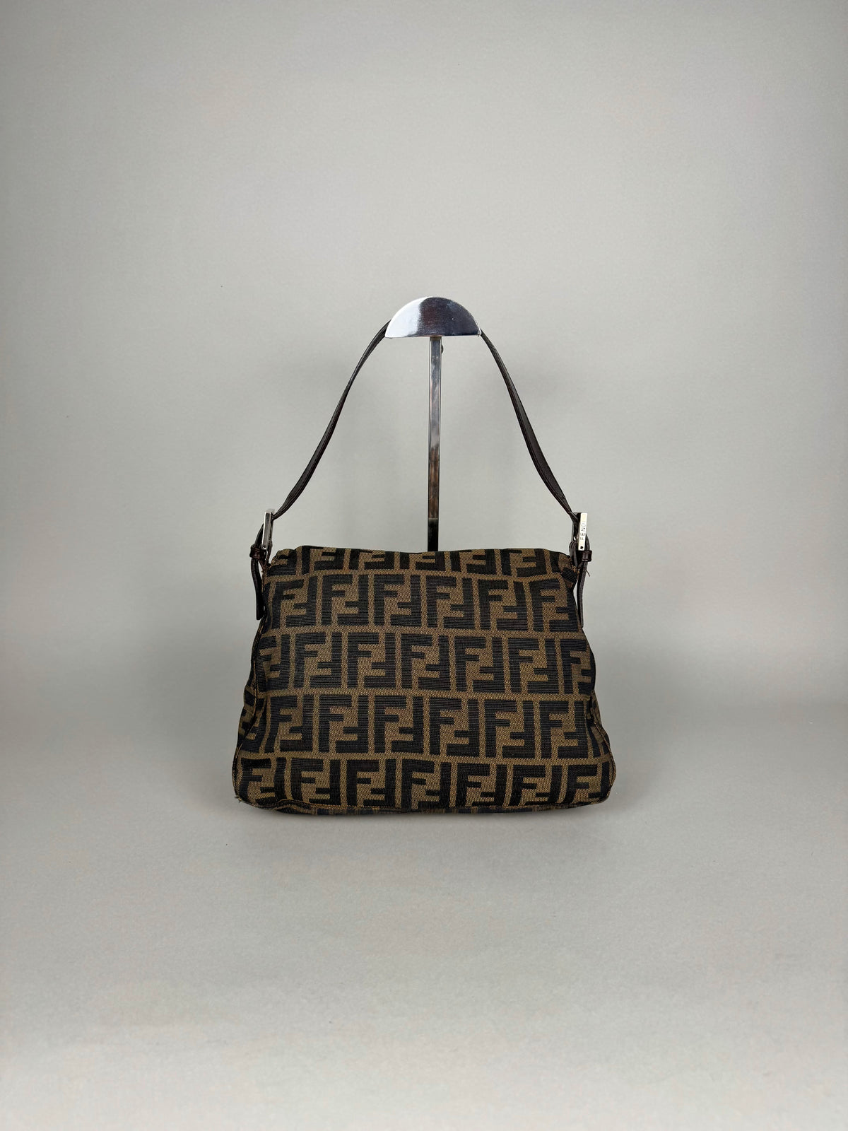 Fendi Monogram Zucca Mamma Baguette