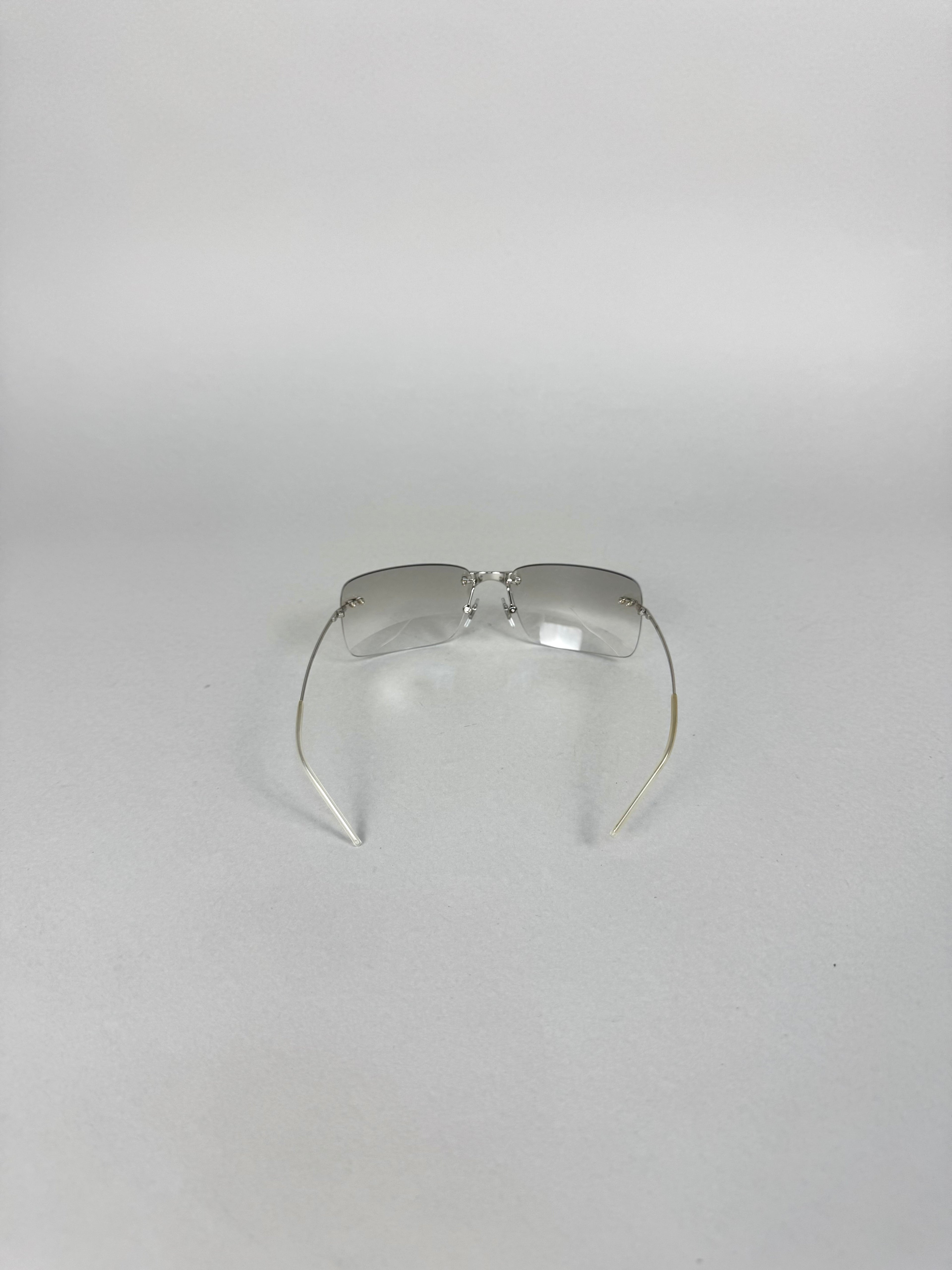 Giorgio Armani Transparent Sunglasses 00s