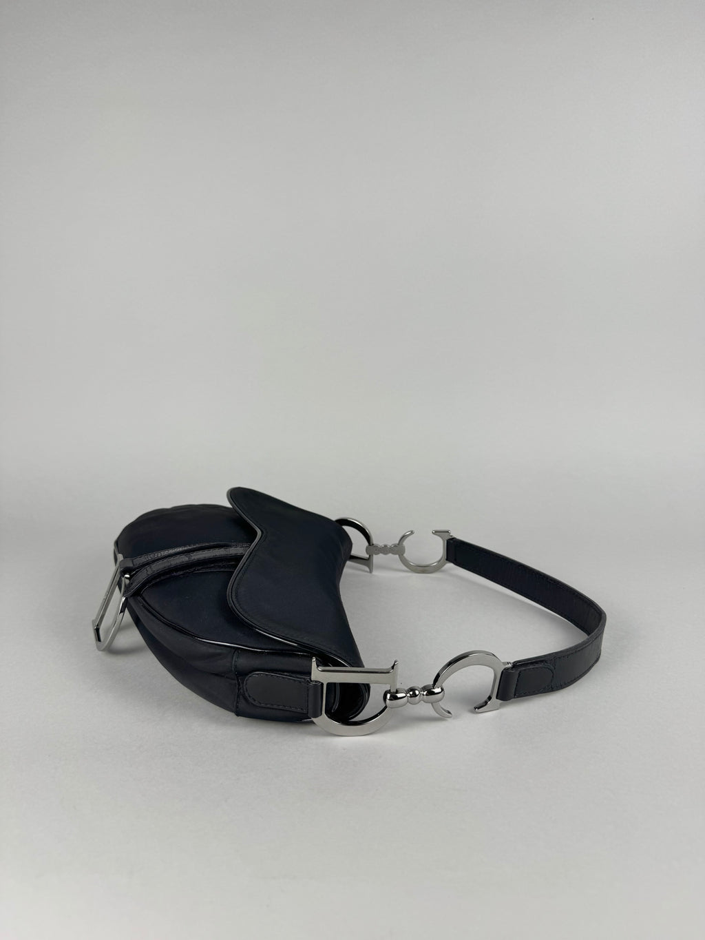 Christian Dior Saddle Black Nylon