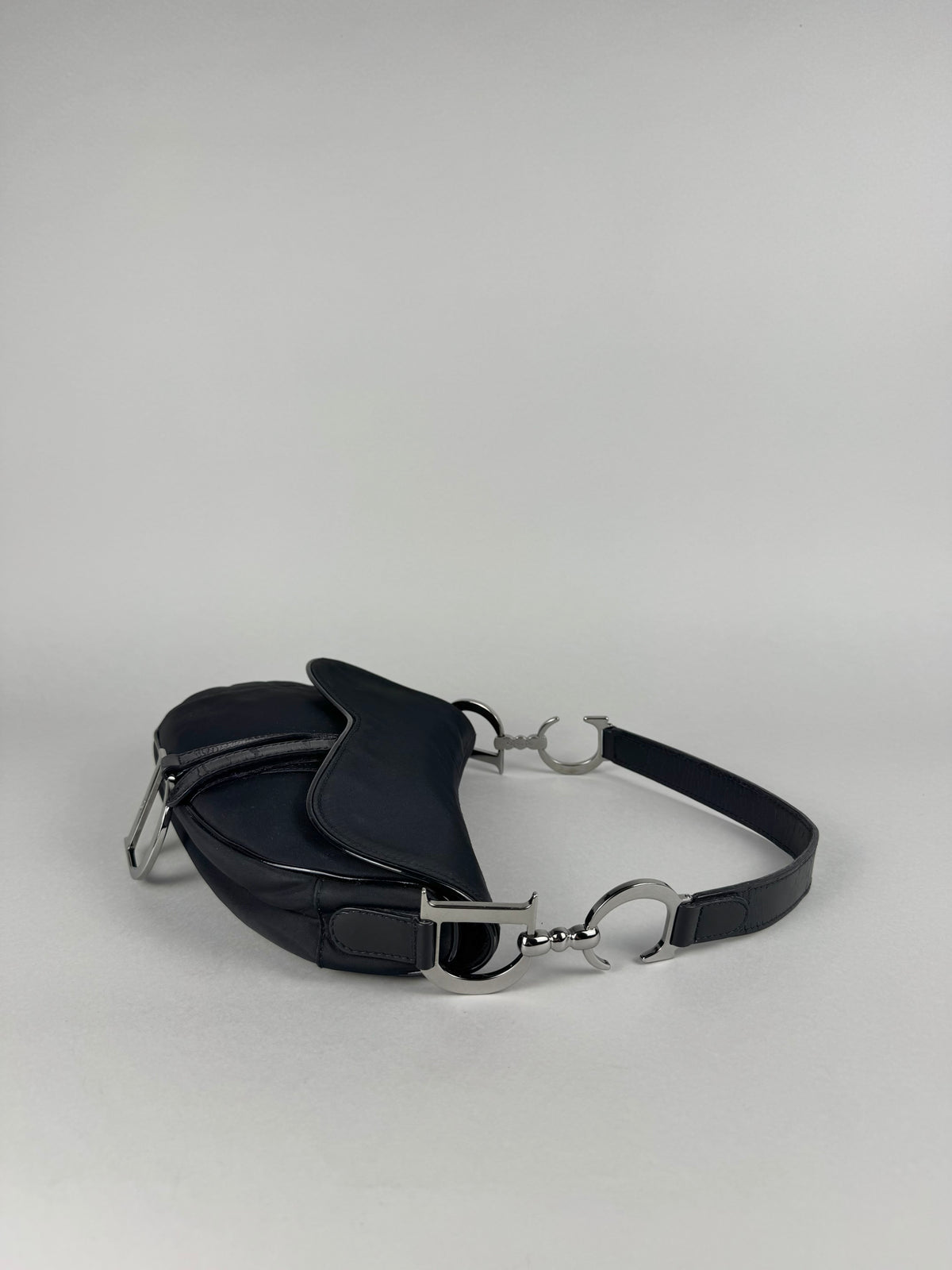 Christian Dior Saddle Black Nylon