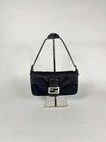 Fendi Baguette Nylon Black
