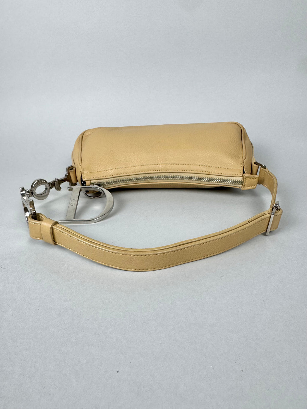 Christian Dior D Charms Leather Pochette
