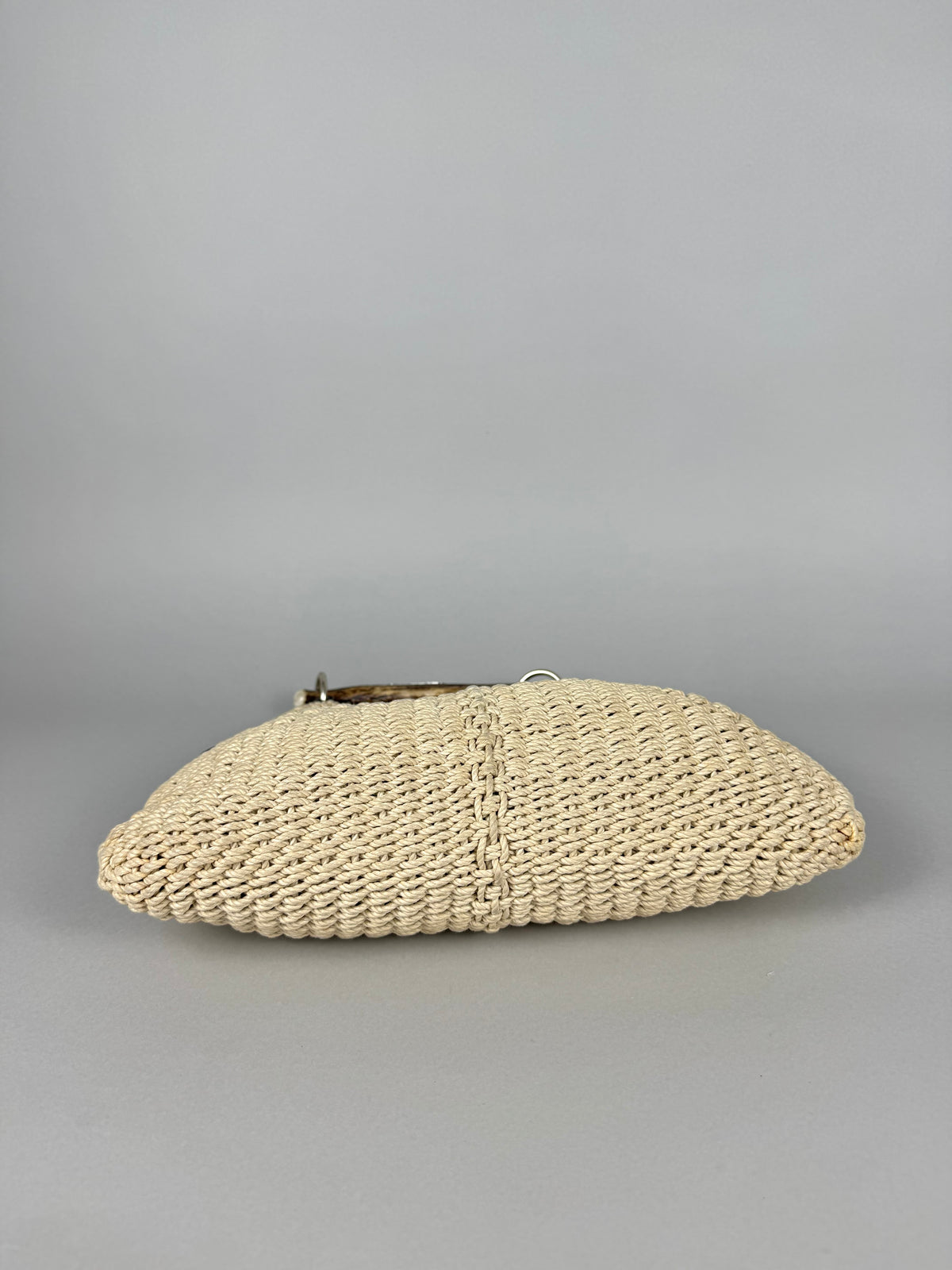 Yves Saint Laurent Mombasa Raffia Beige Tom Ford SS02