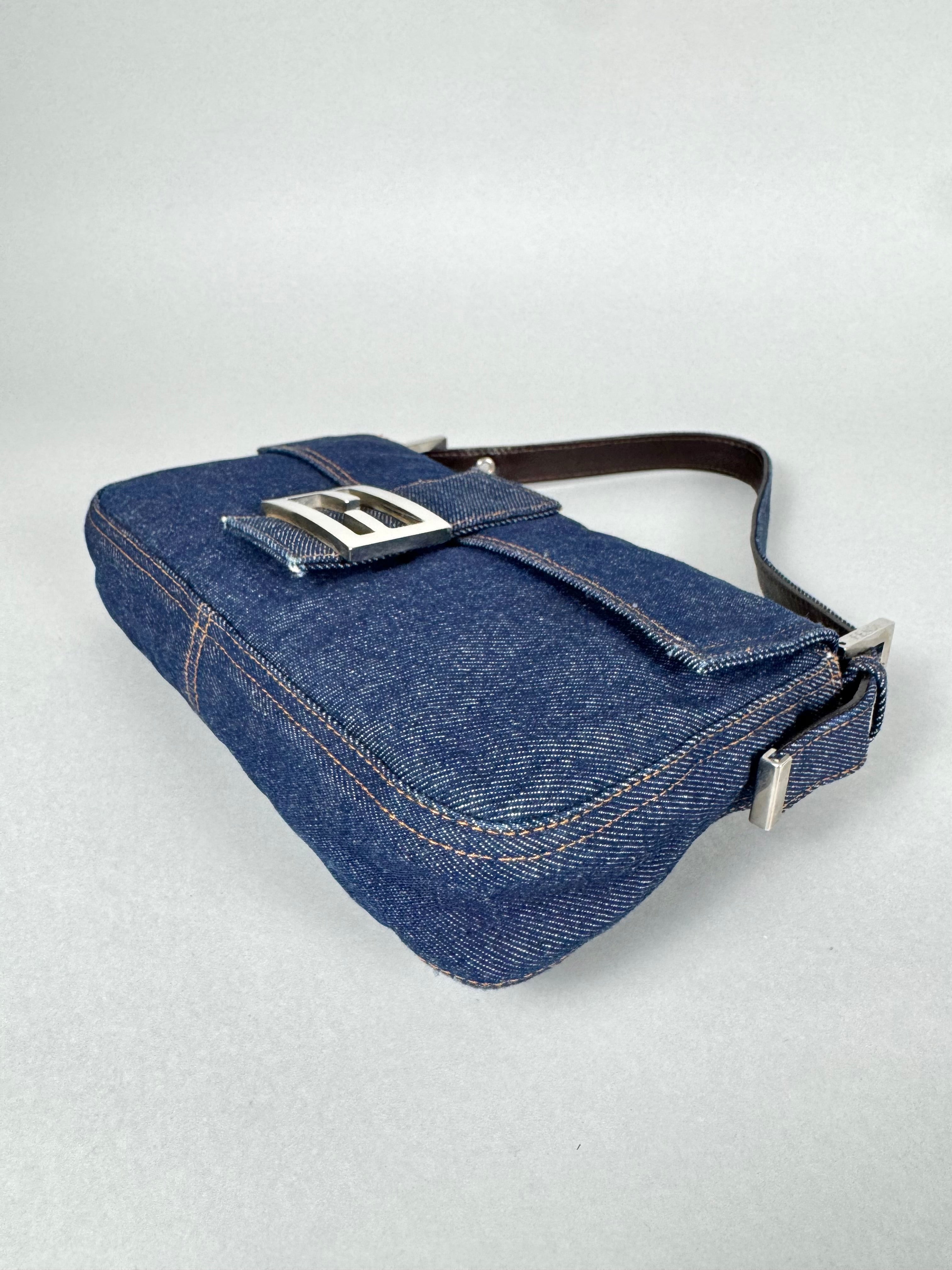 Fendi Baguette Denim