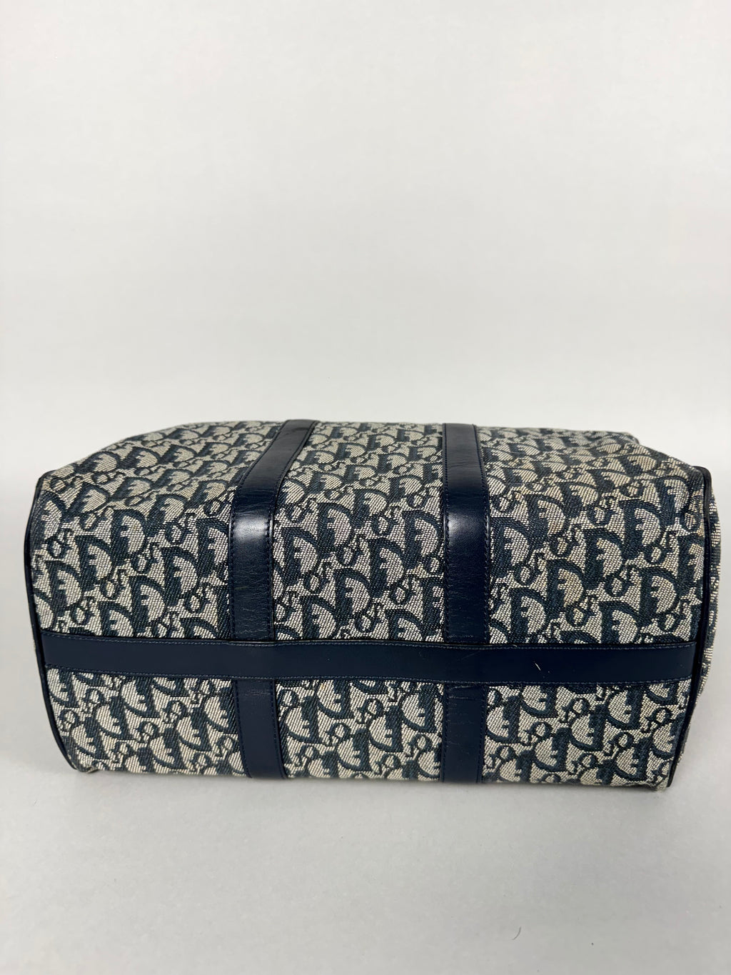 Christian Dior Monogram Trotter Boston Navy
