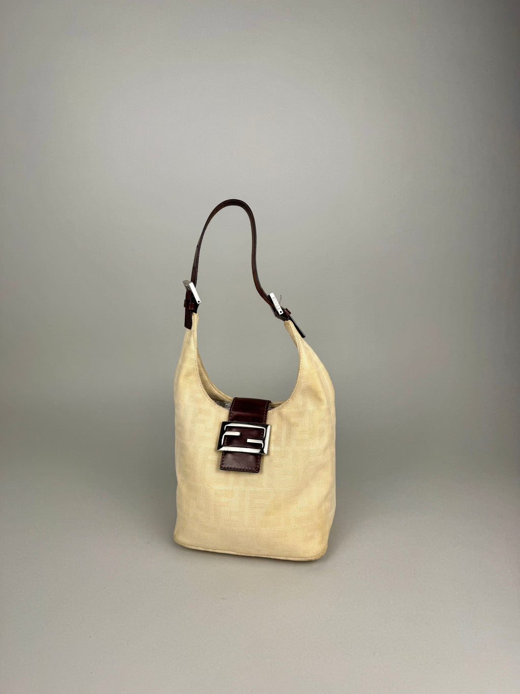 Fendi Monogram Bucket Beige