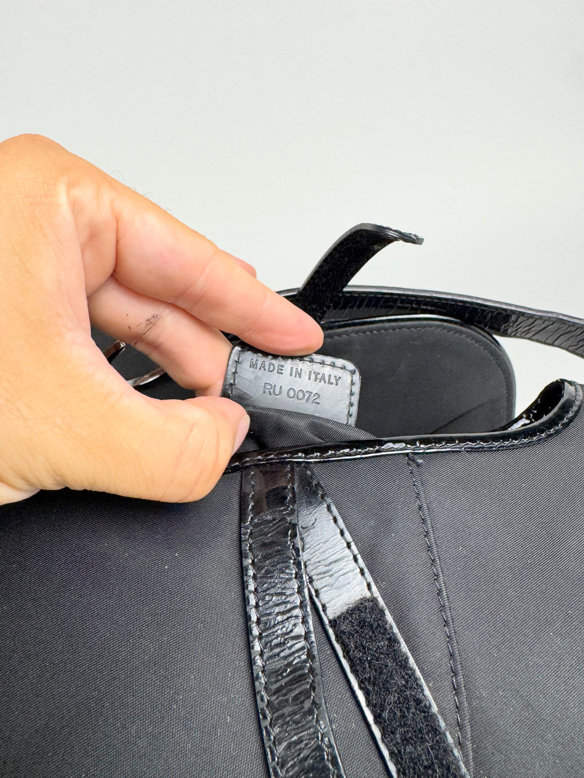 Christian Dior Saddle Black Nylon