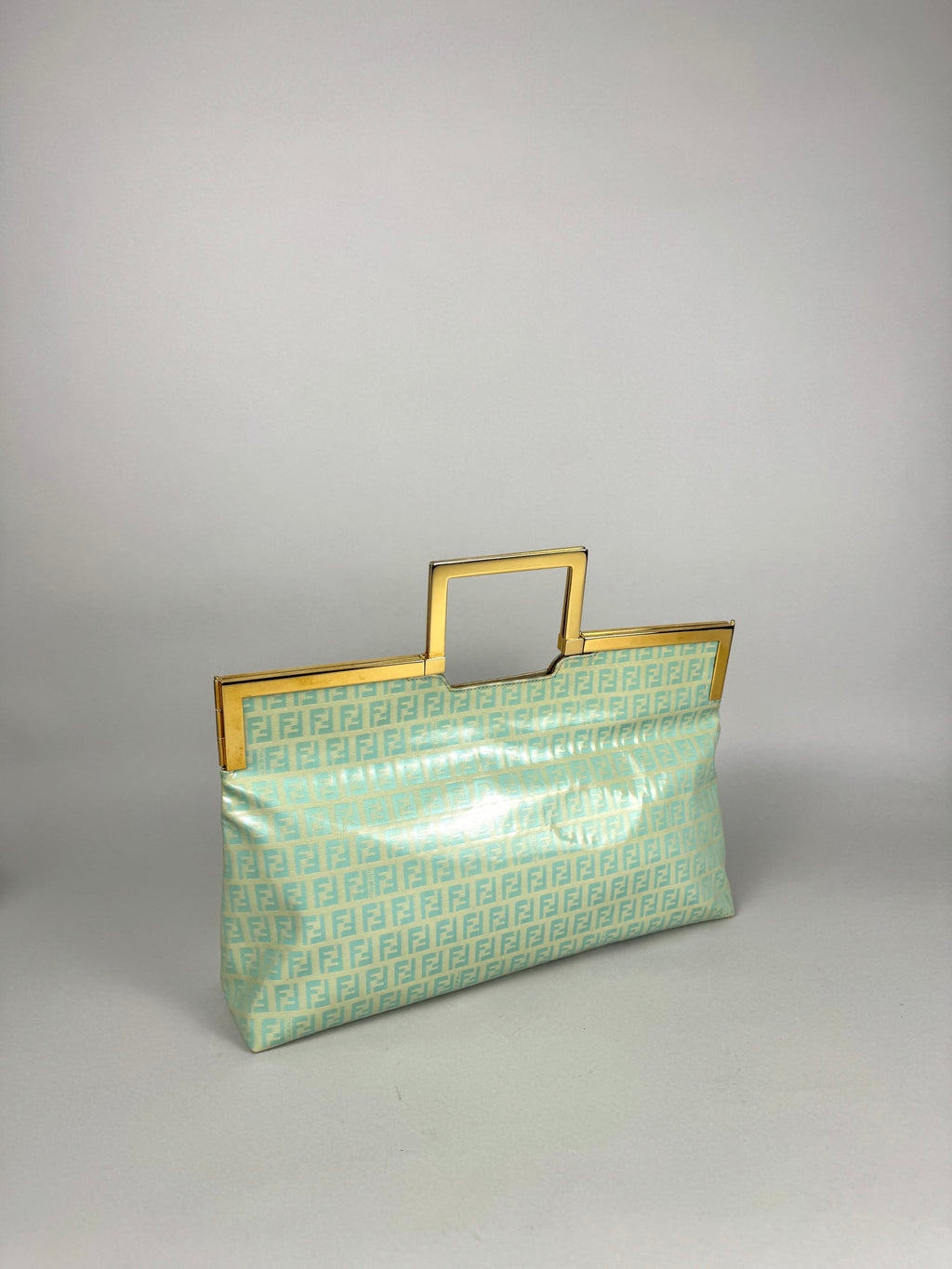 Fendi Monogram Zucchino Turquoise