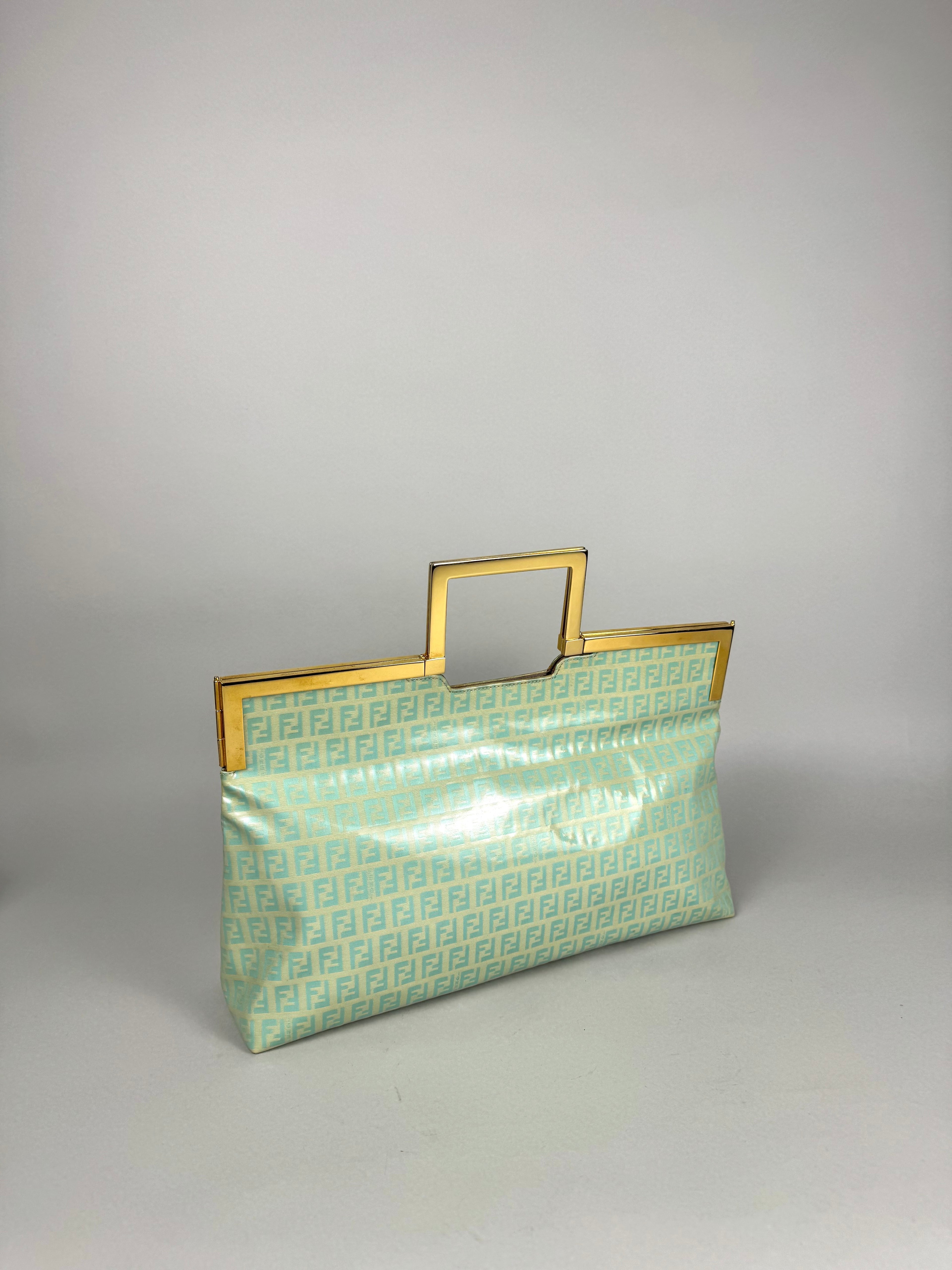 Fendi Monogram Zucchino Turquoise