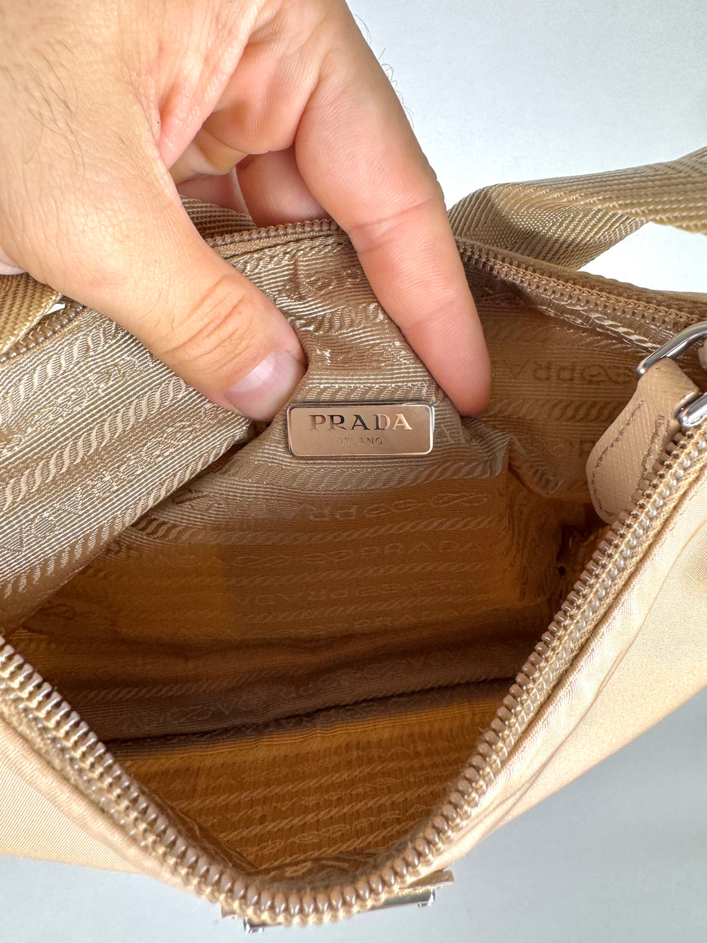 Prada Re Edition Nylon Beige