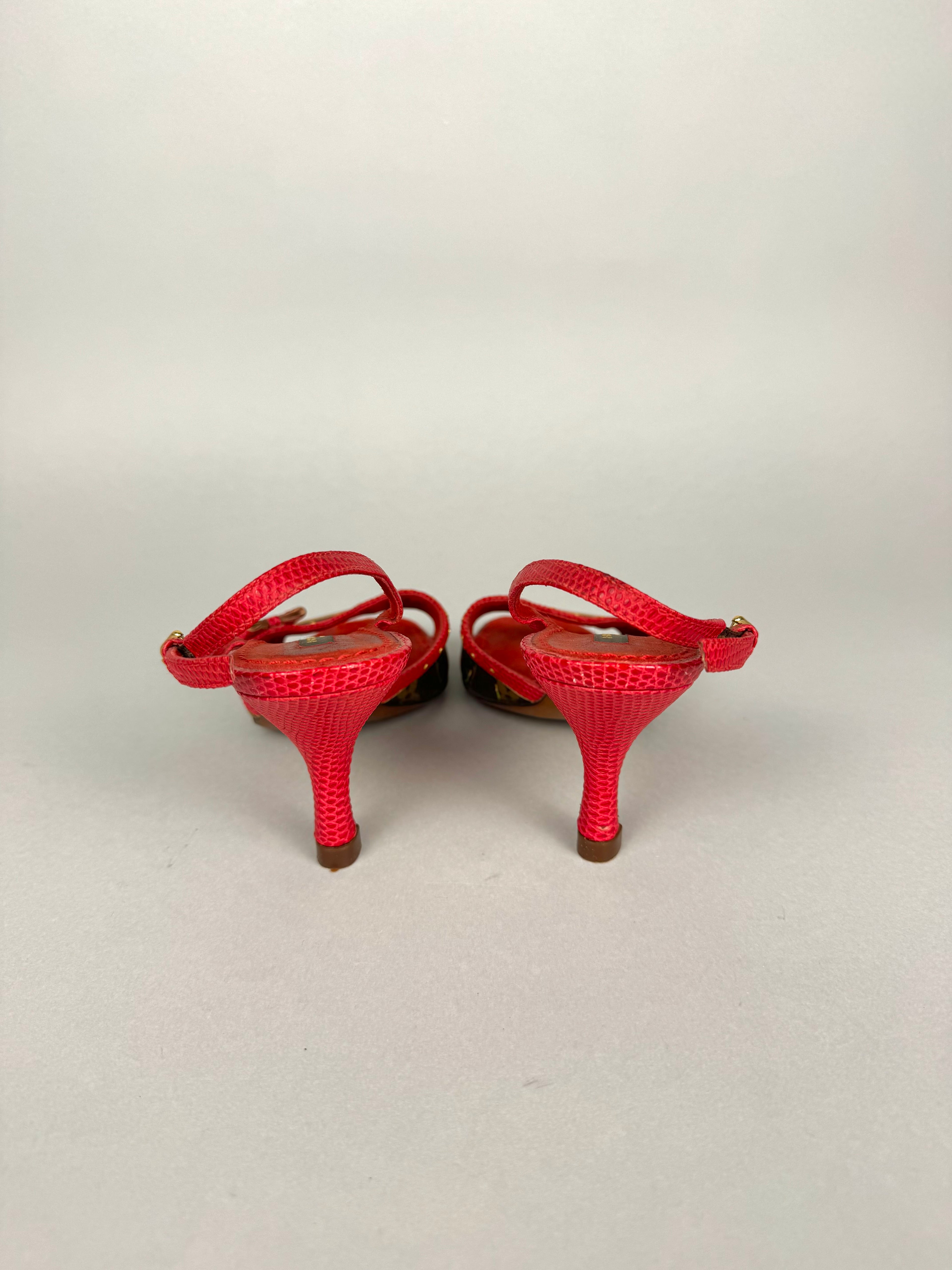 Louis Vuitton Cherry Blossom Murakami Sandals