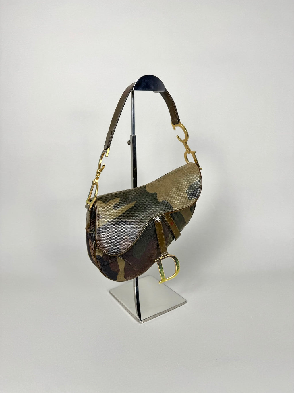 Christian Dior Saddle Camouflage