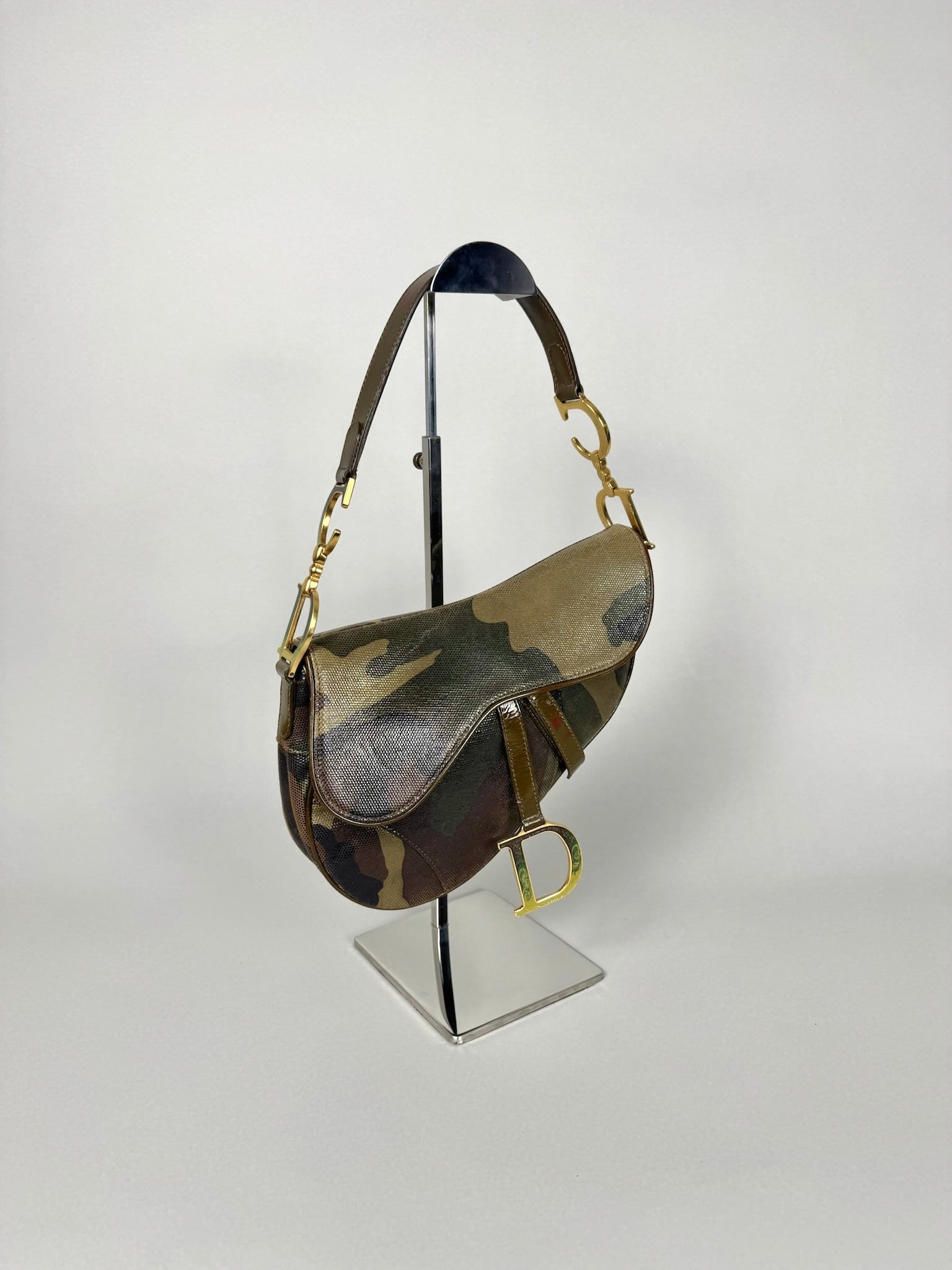 Christian Dior Saddle Camouflage