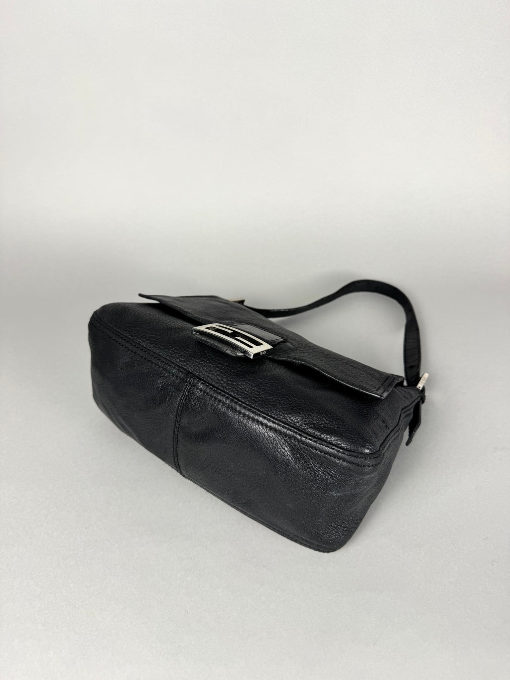 Fendi Mama Baguette Black Leather