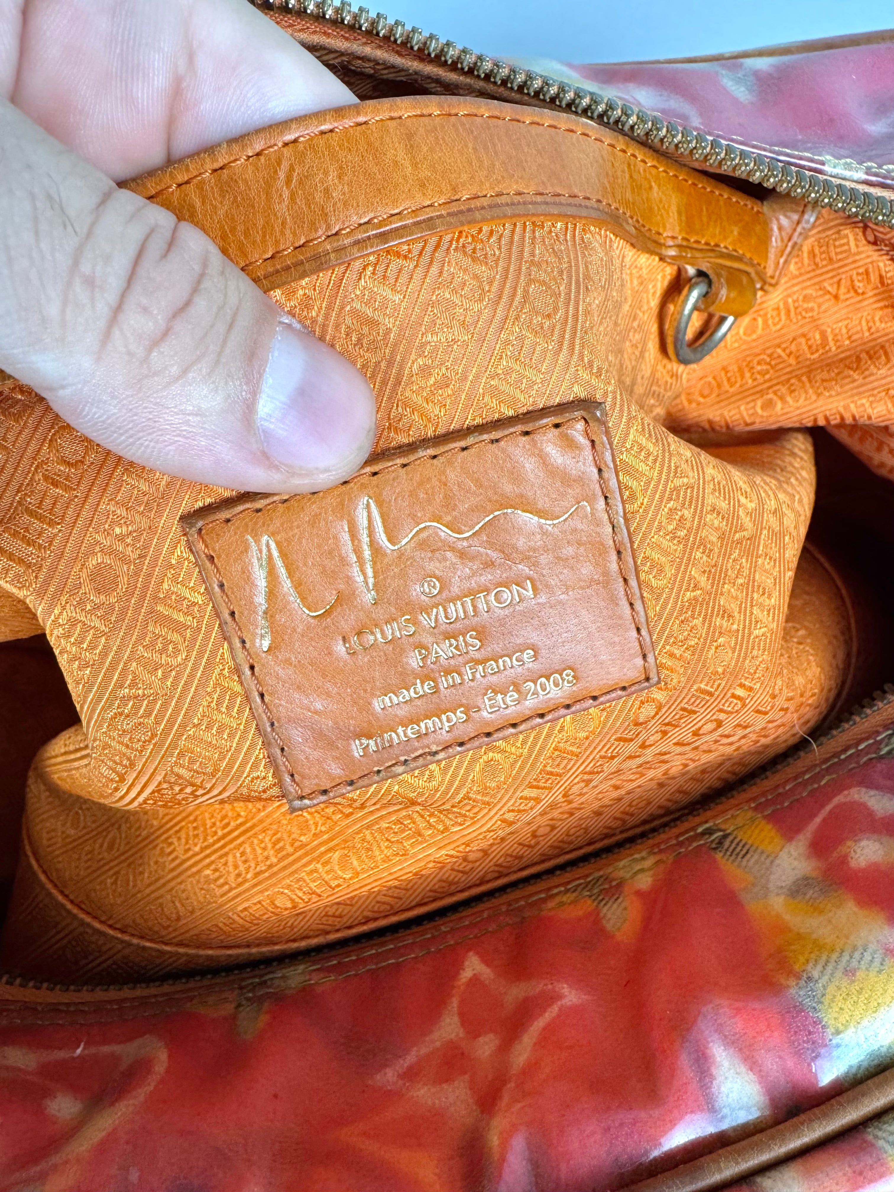 Louis Vuitton Defile Richard Prince Weekender PM