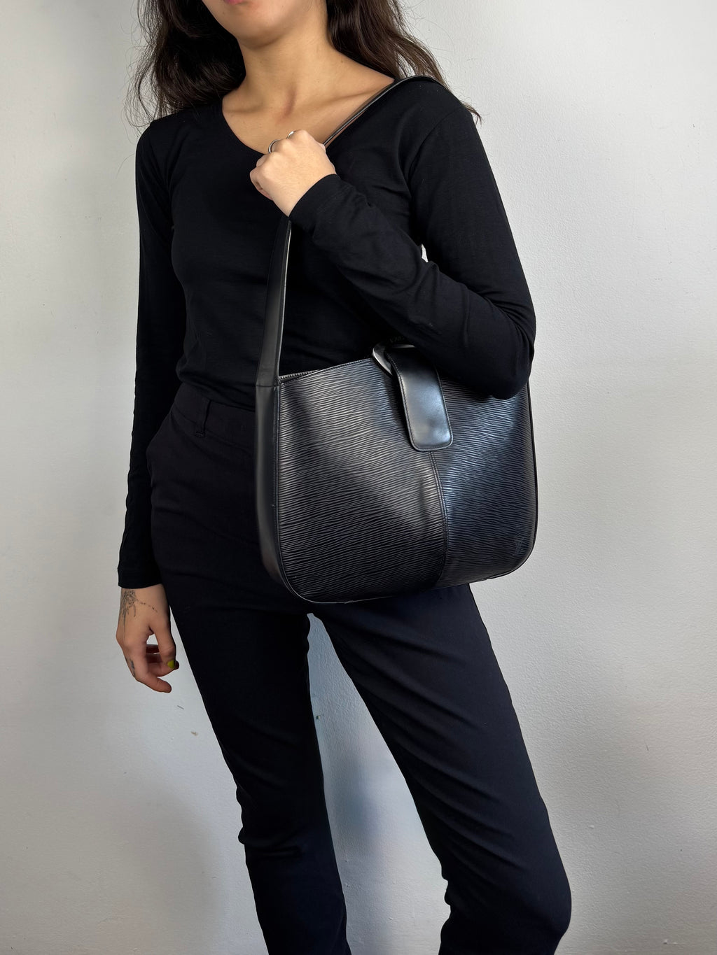 Louis Vuitton Rêverie Epi Leather Black