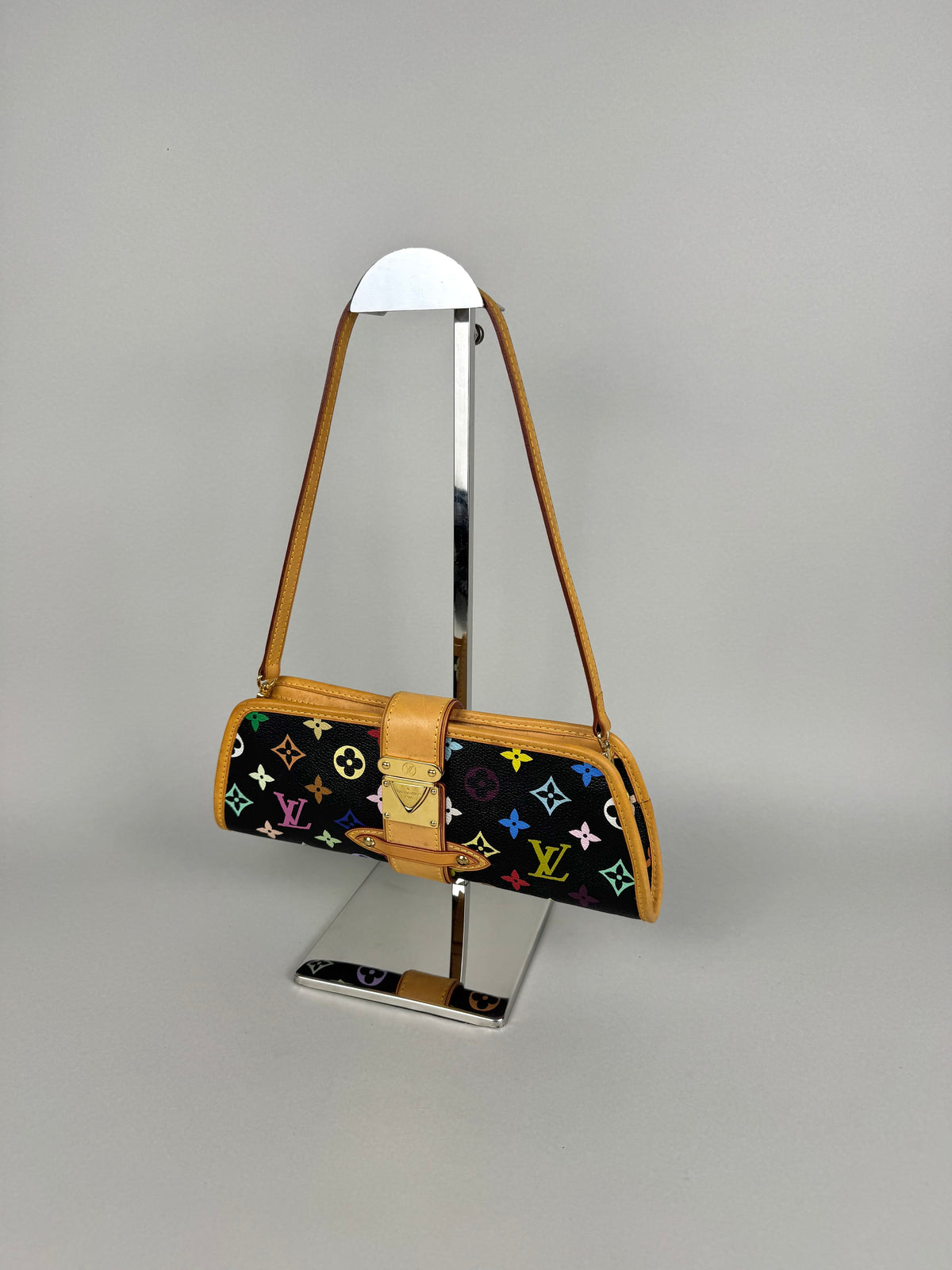 Louis Vuitton Shirley Monogram Multicolor Black