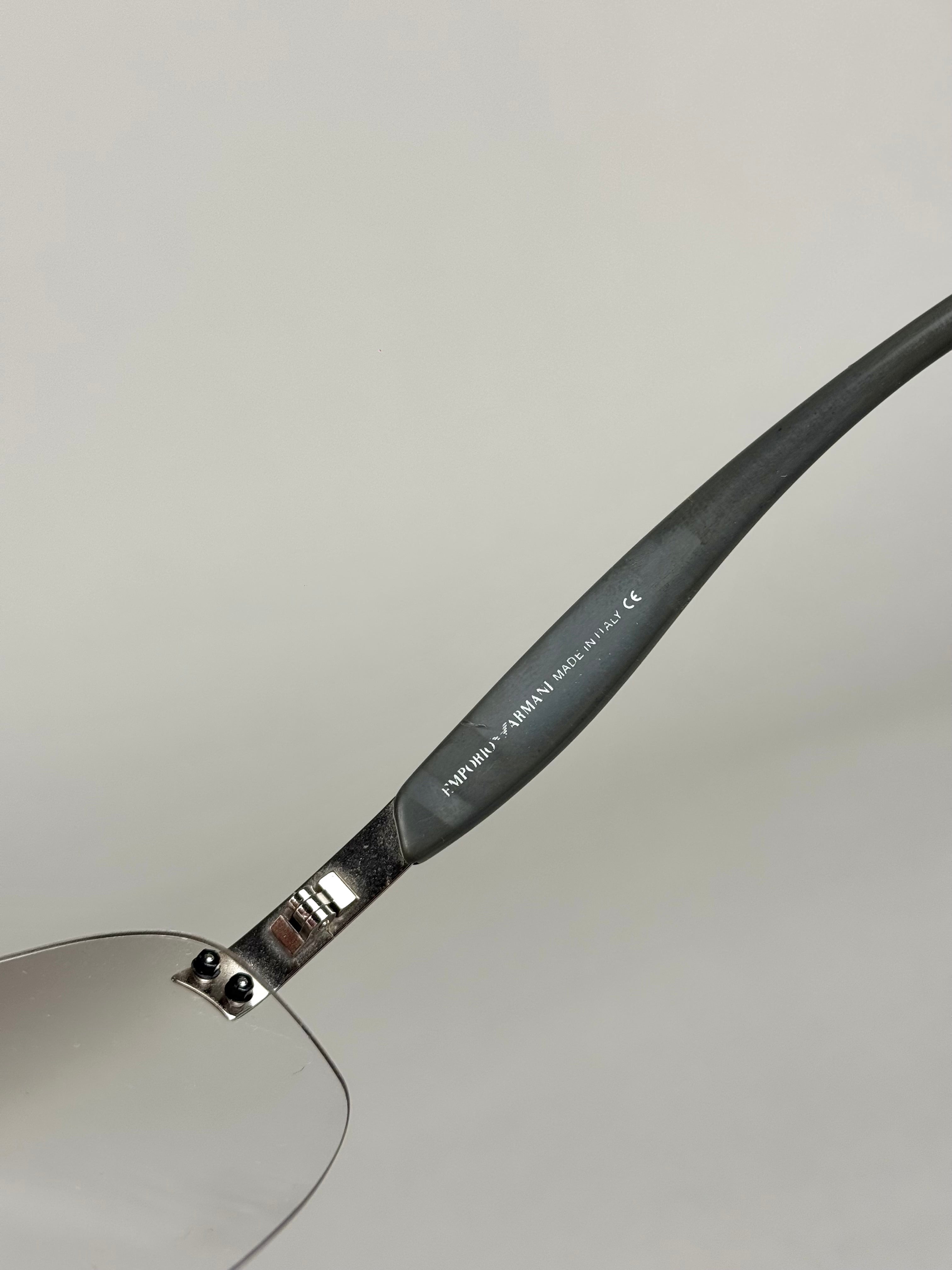 Armani Transparent 00s Sunglasses