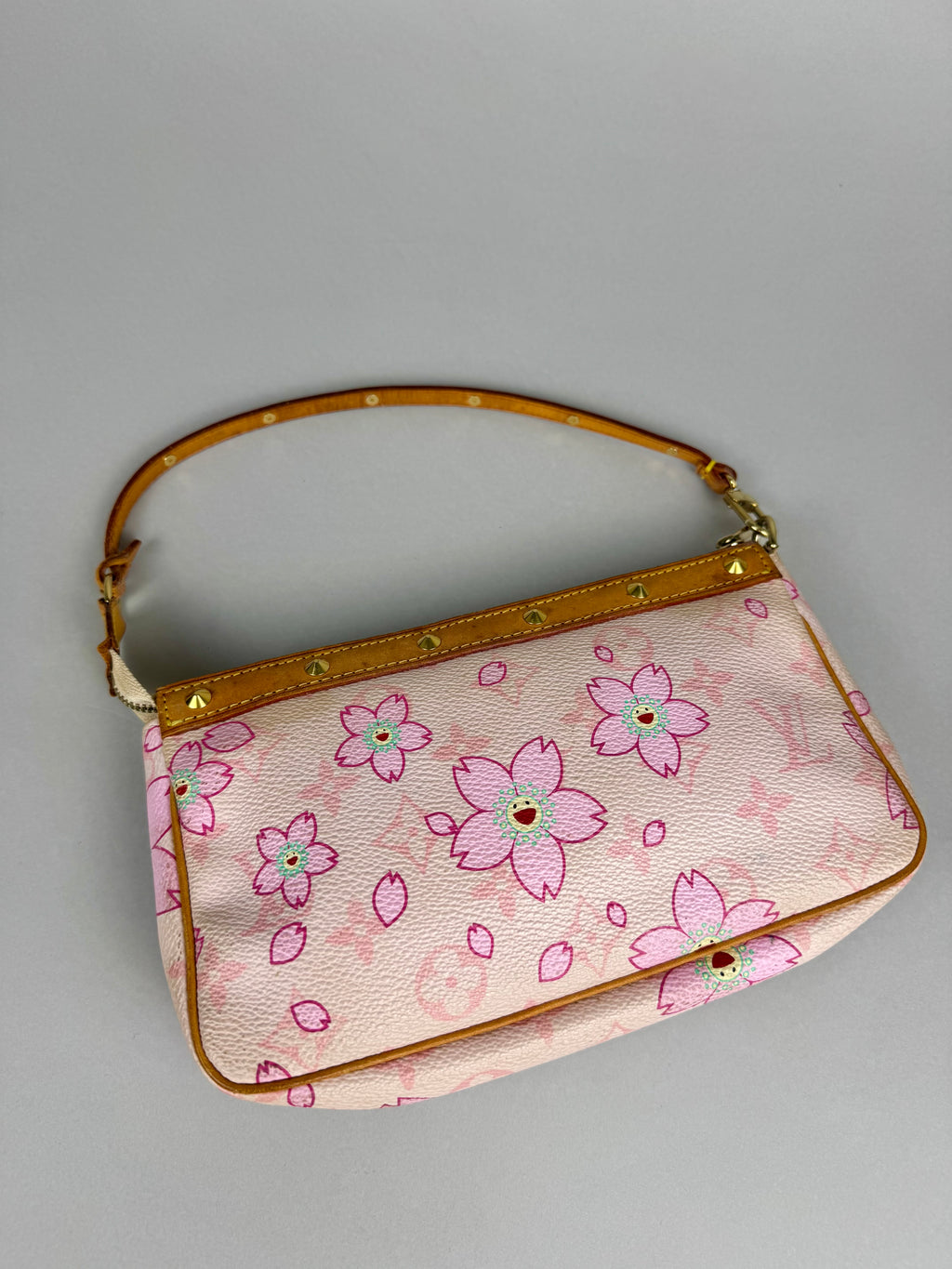 Louis Vuitton Pink Pochette Blossom Murakami