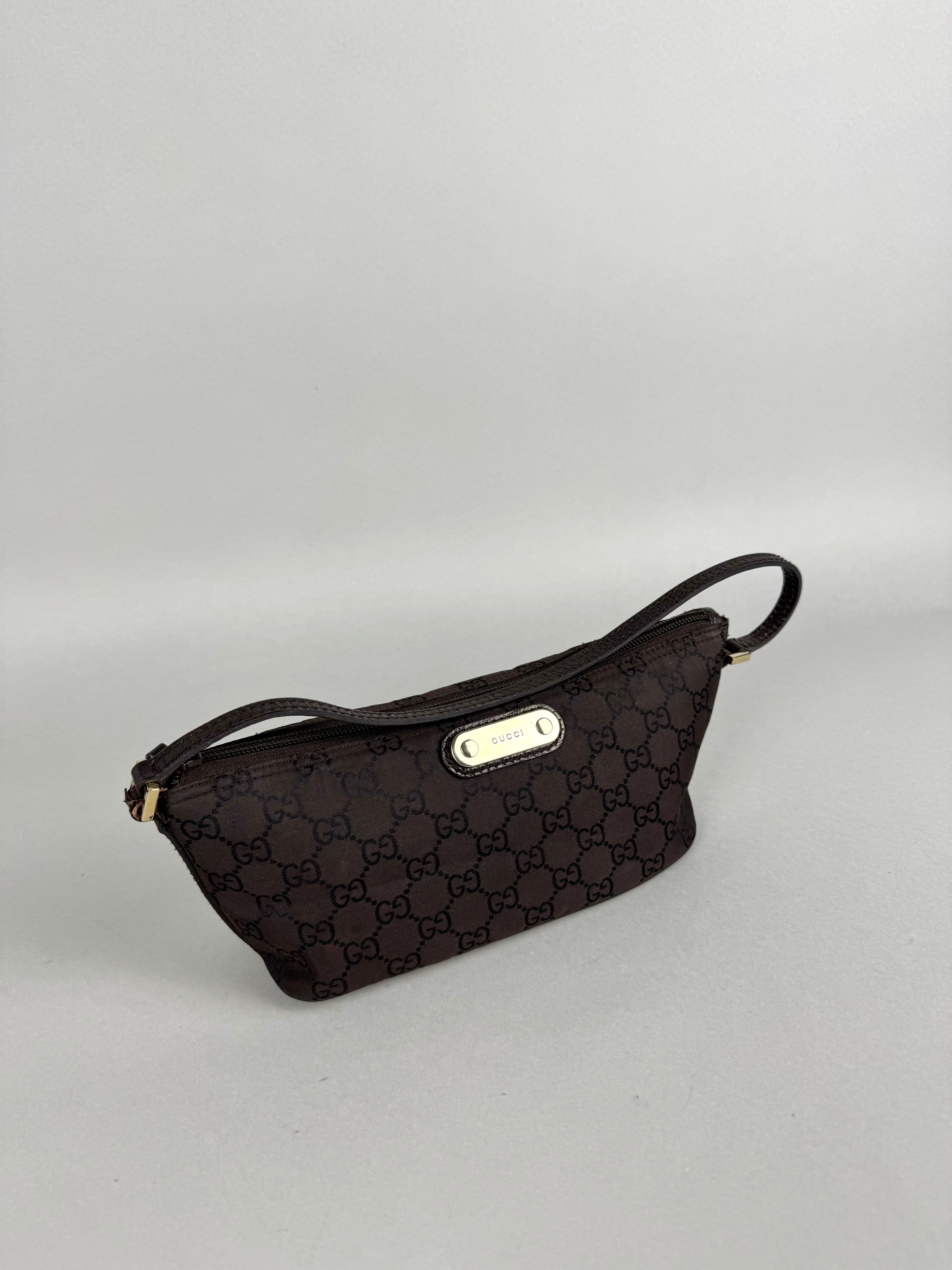 Gucci Boat Monogram Pochette