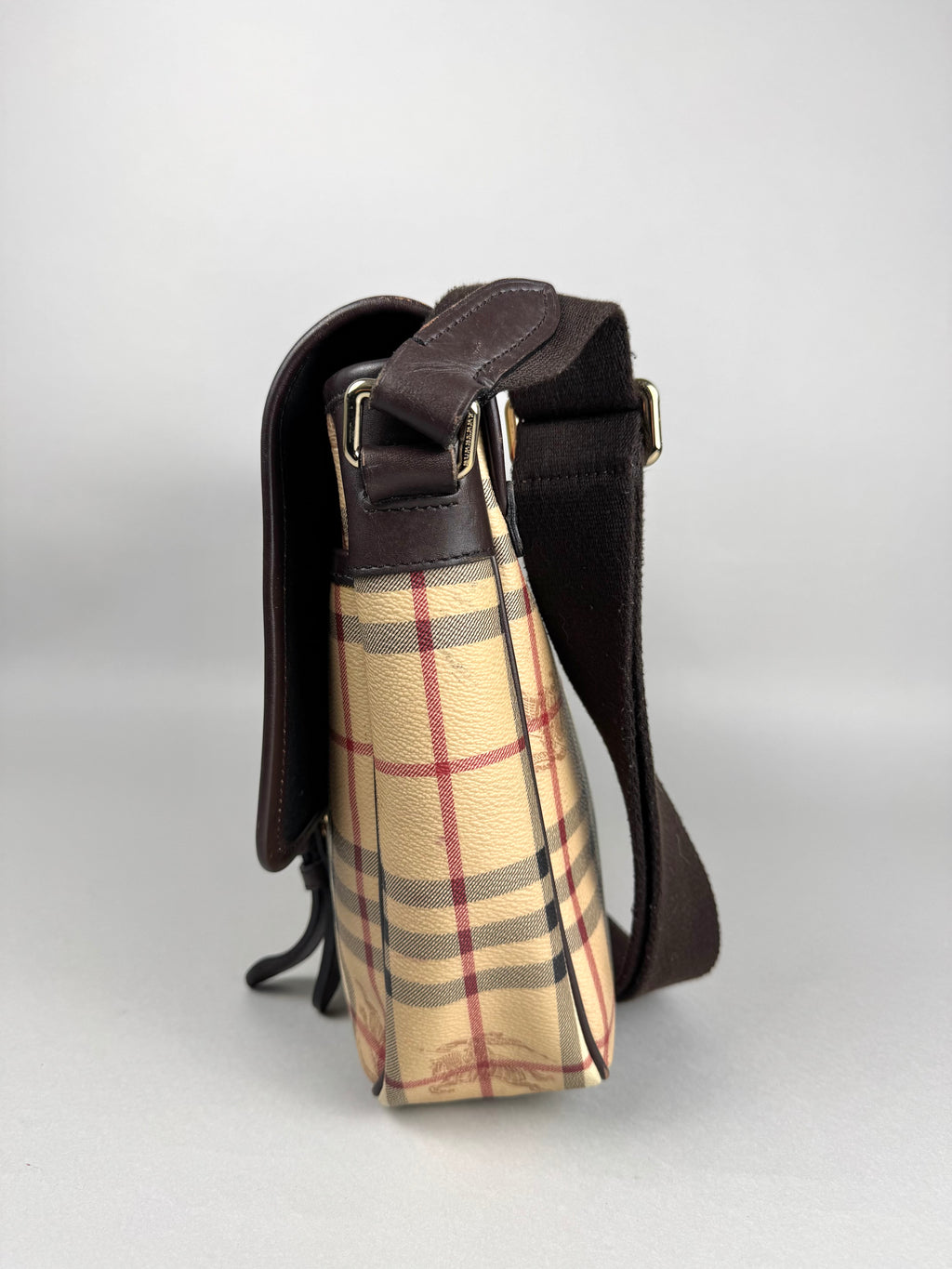 Burberry Haymarket Check Messenger
