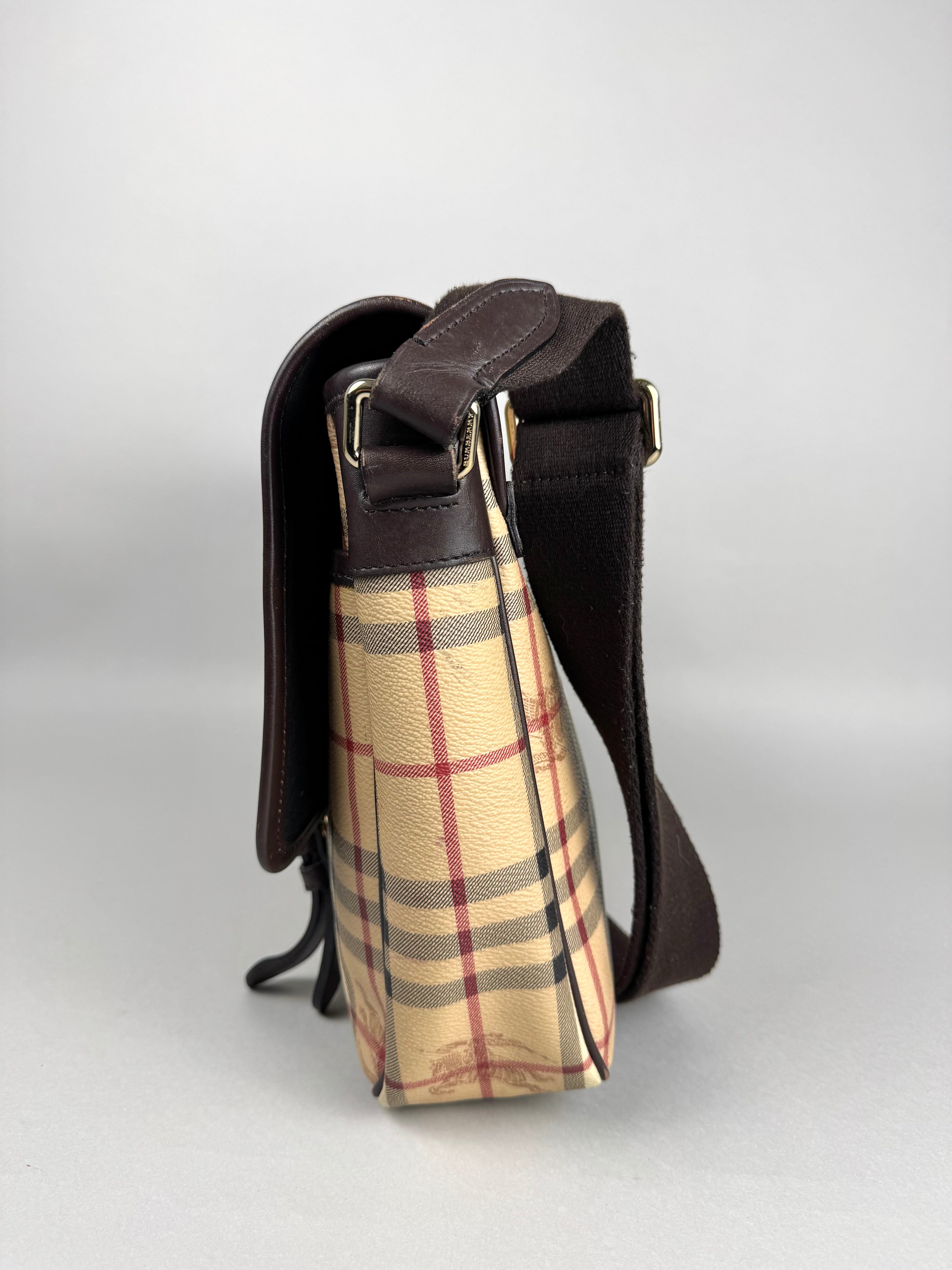 Burberry Haymarket Check Messenger