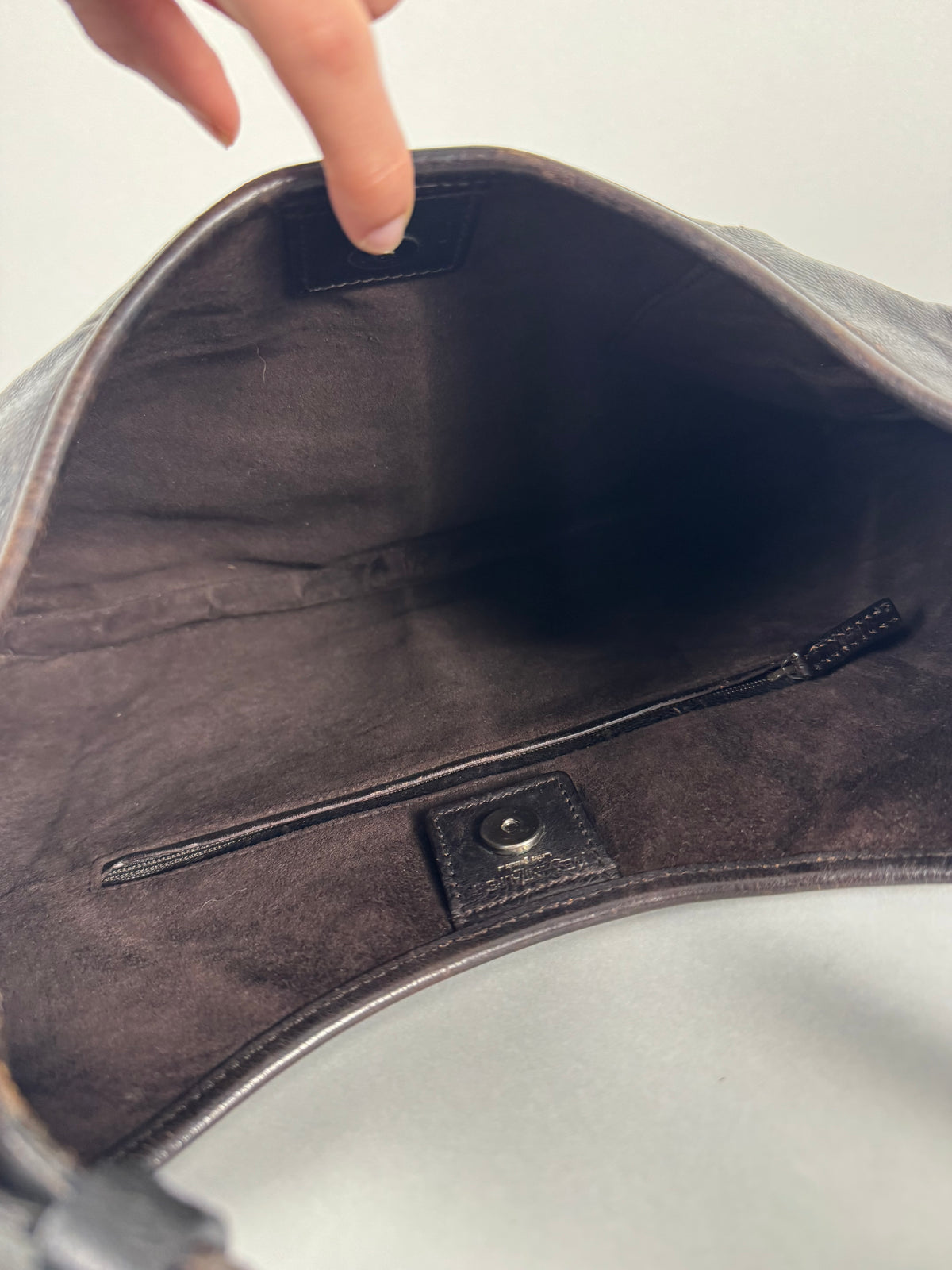 Yves Saint Laurent Mombasa Leather Brown