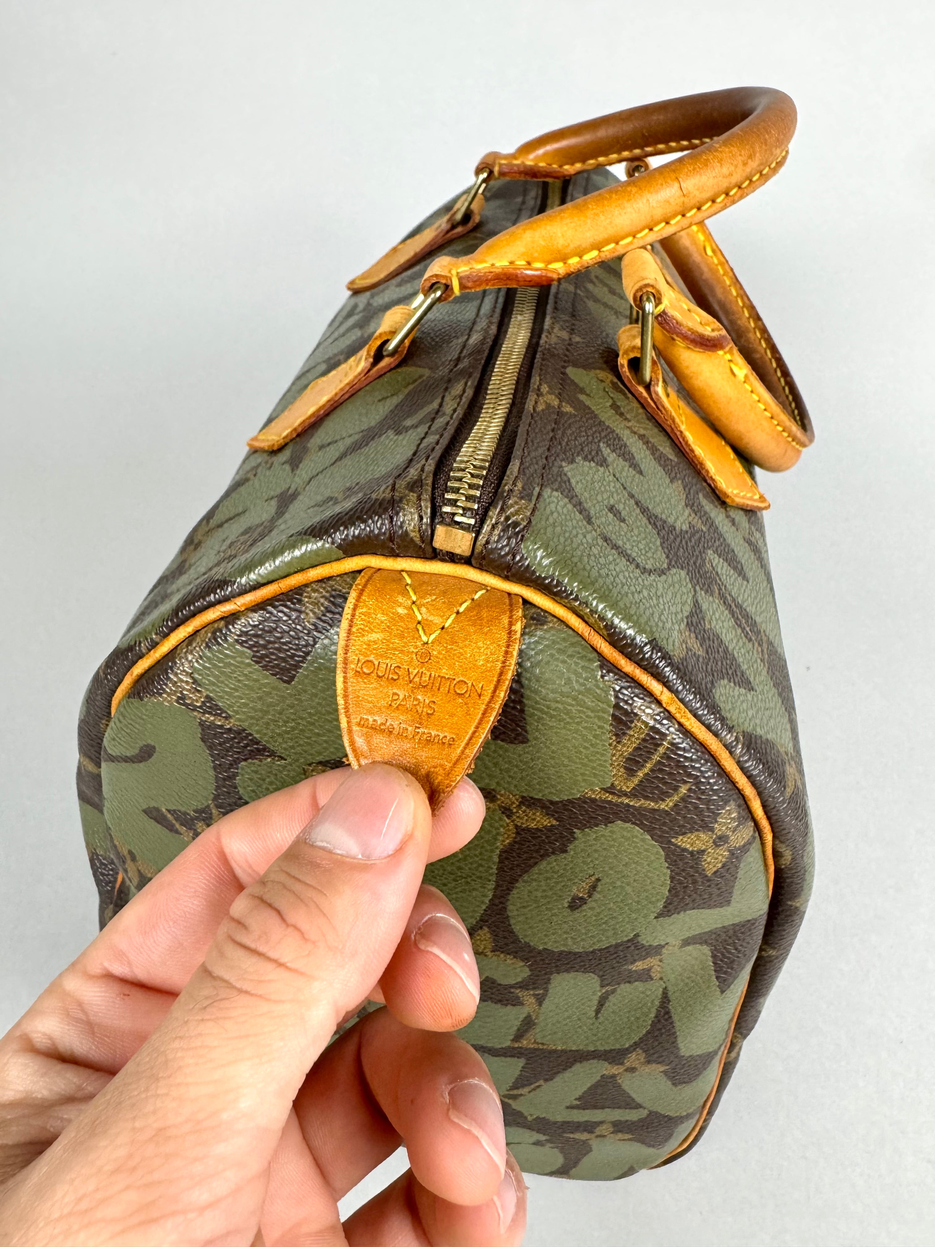 Louis Vuitton Speedy 30 Grafitti Stephen Sprouse