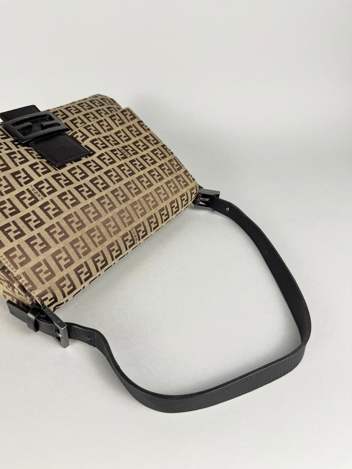 Fendi Mamma Baguette Monogram Zucchino
