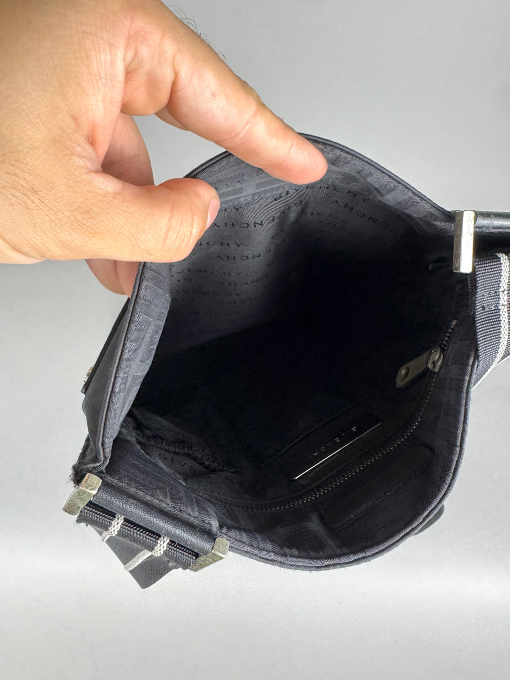Givenchy Monogram Nylon Black Crossbody