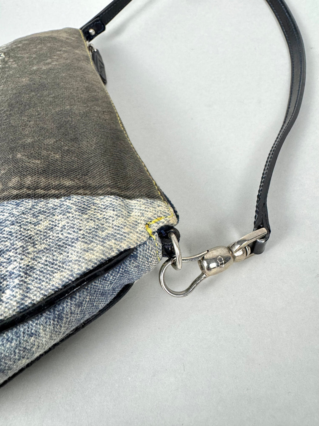 Christian Dior Mini Saddle Denim