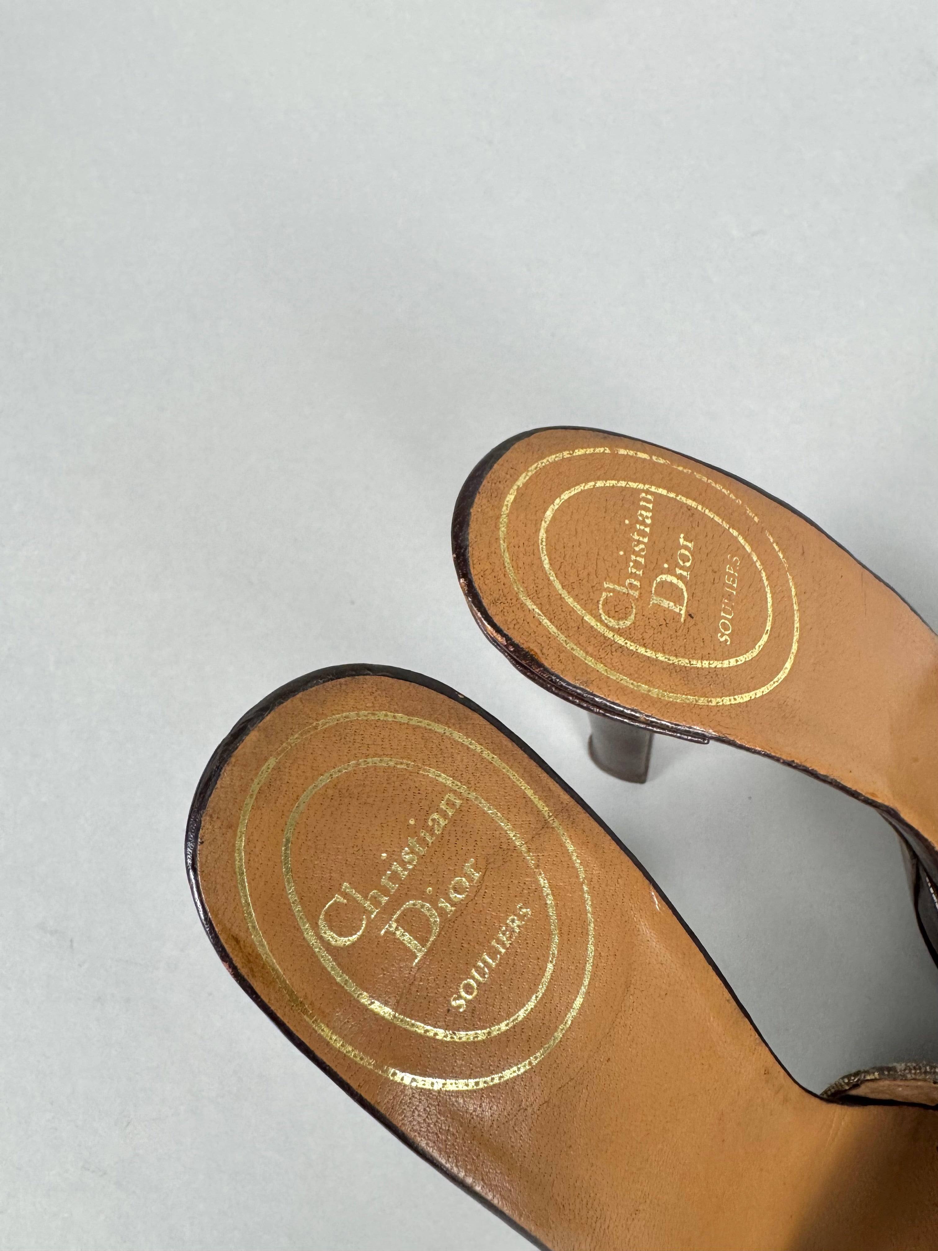Christian Dior Monogram Heels