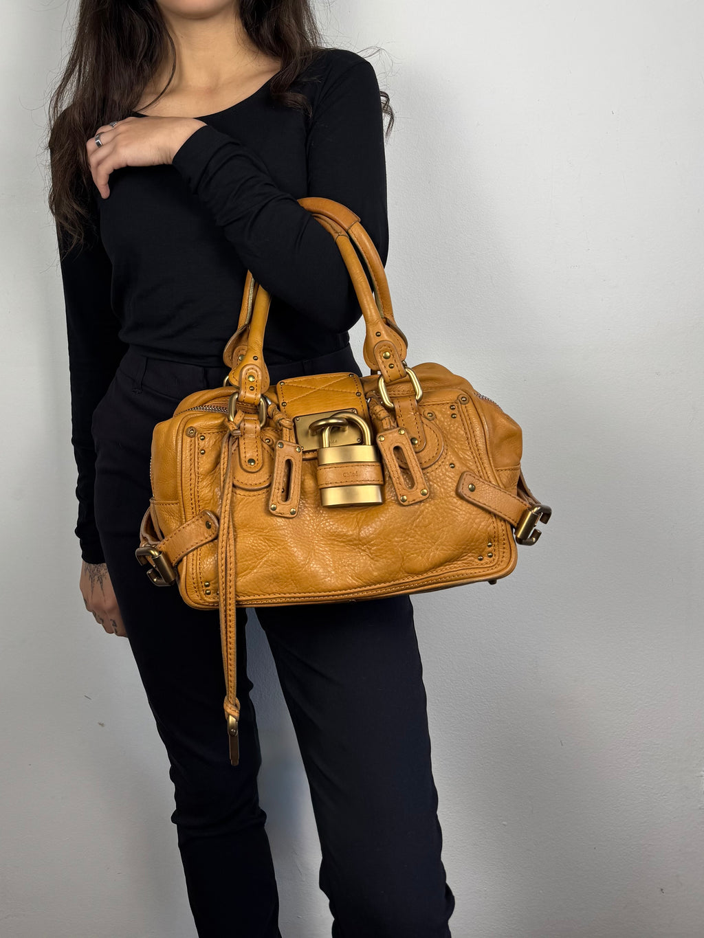 Chloé Paddington Medium Leather Satchel