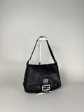 Fendi Mama Baguette Black Leather