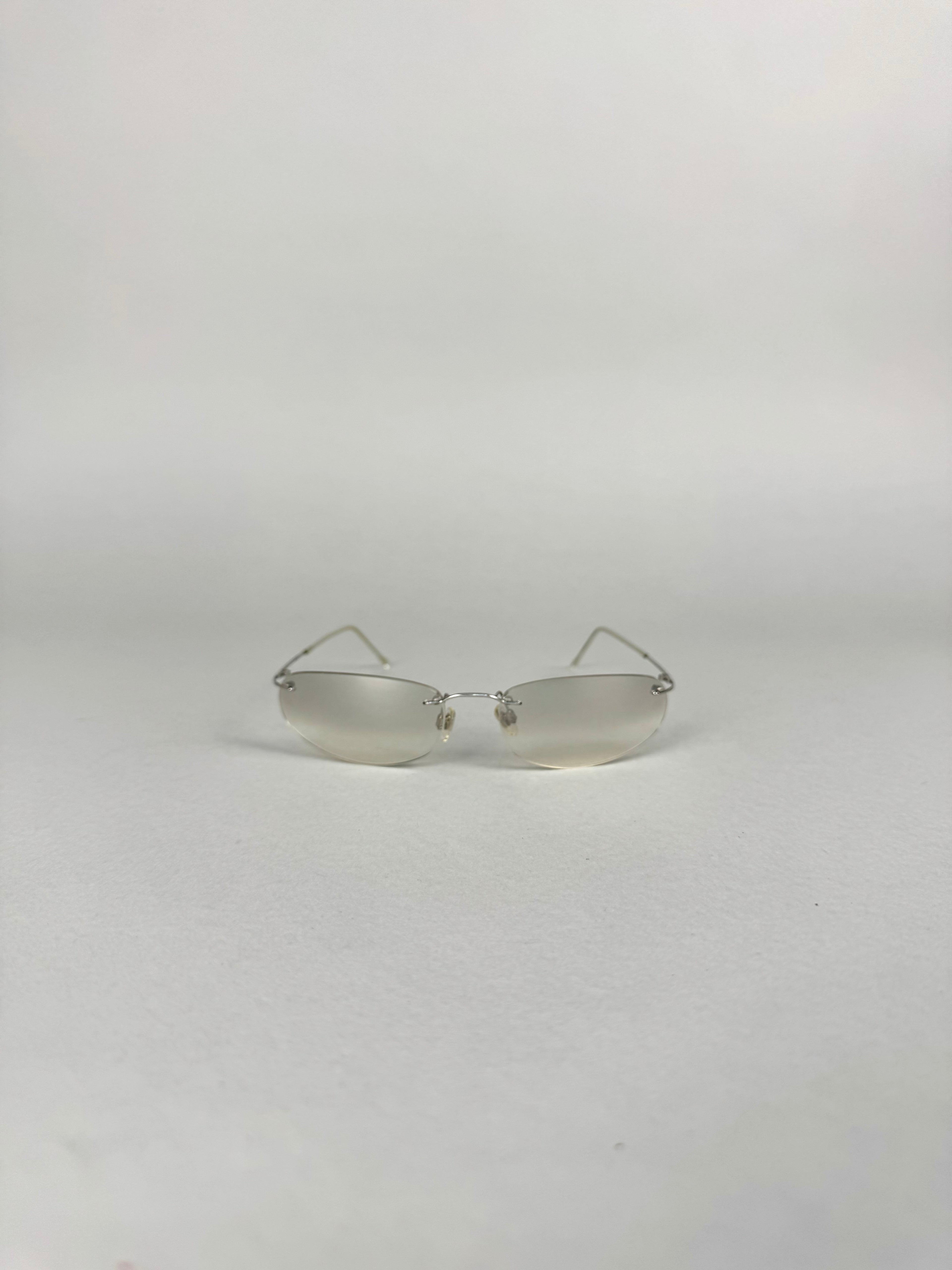 Giorgio Armani Transparent Sunglasses 00s