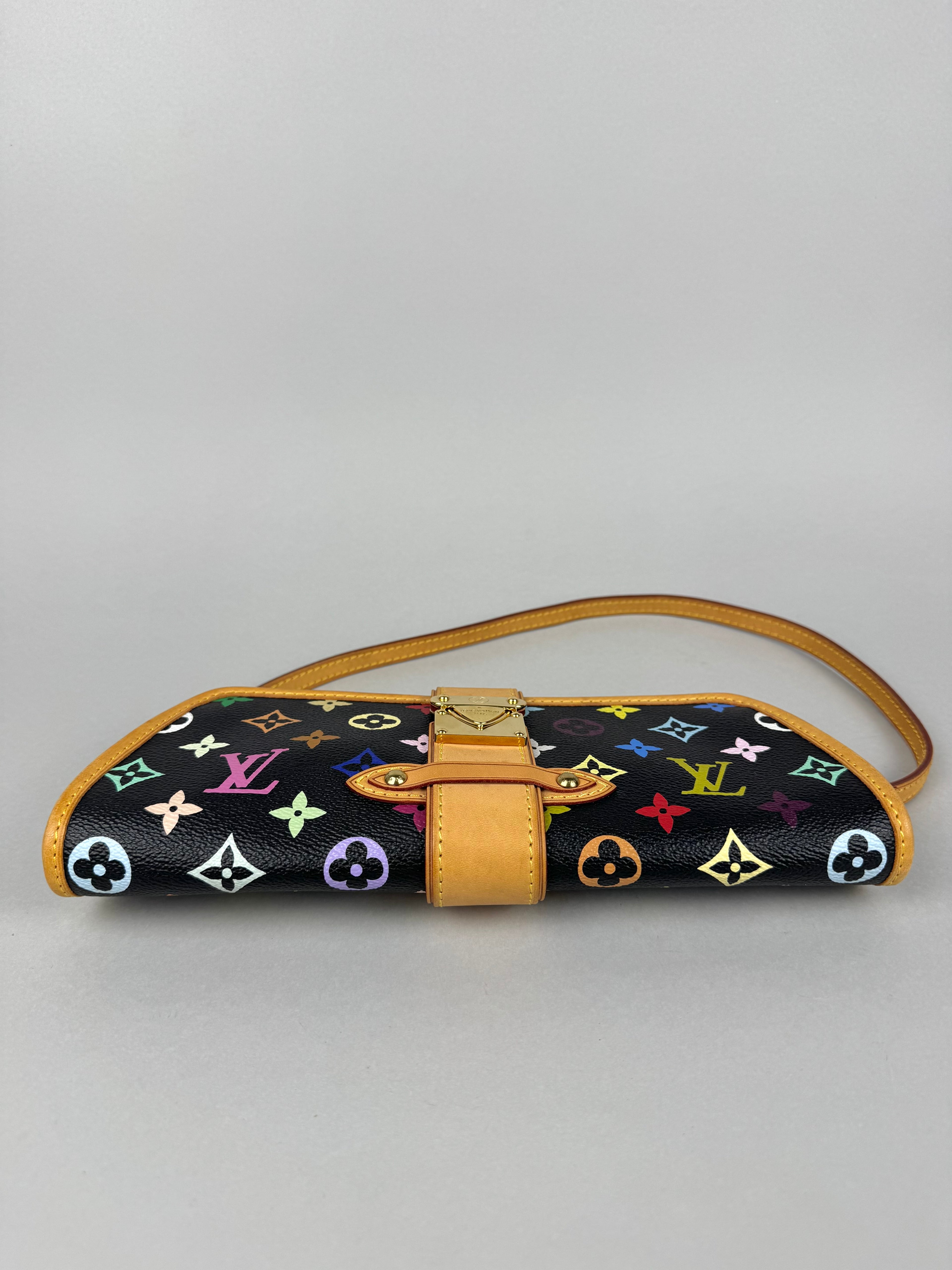 Louis Vuitton Shirley Monogram Multicolor Black