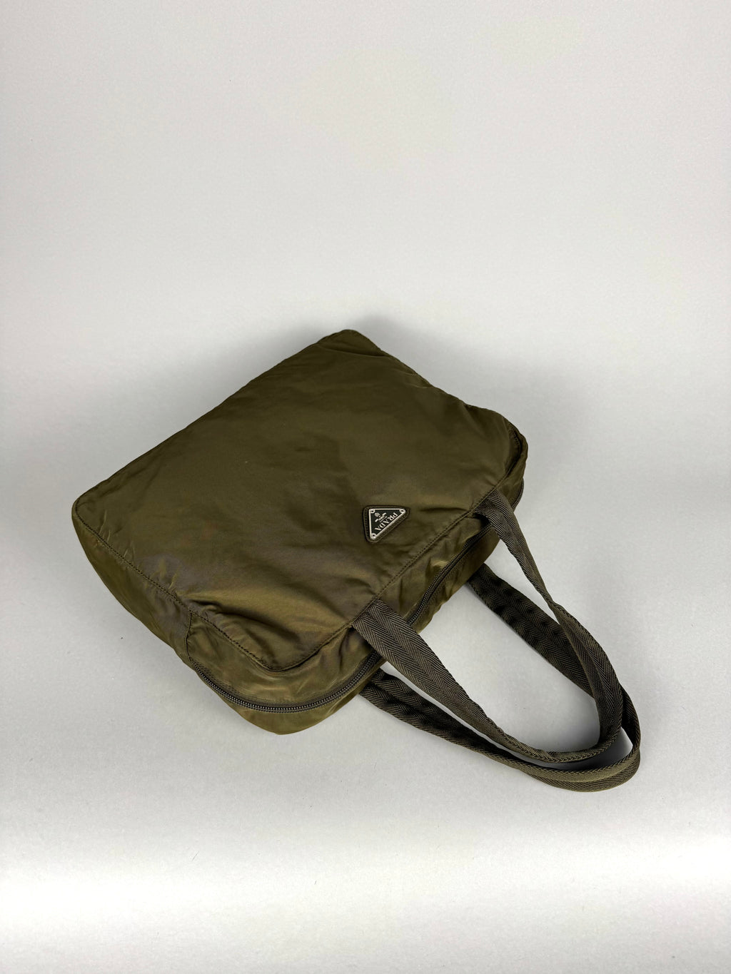 Prada Nylon Green Shoulder