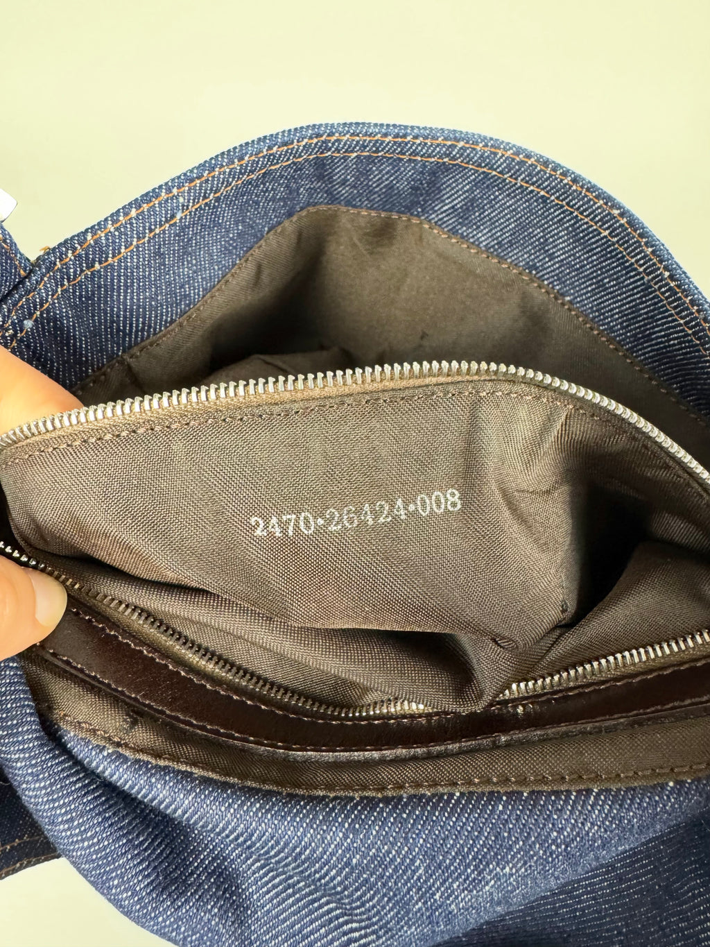 Fendi Baguette Denim