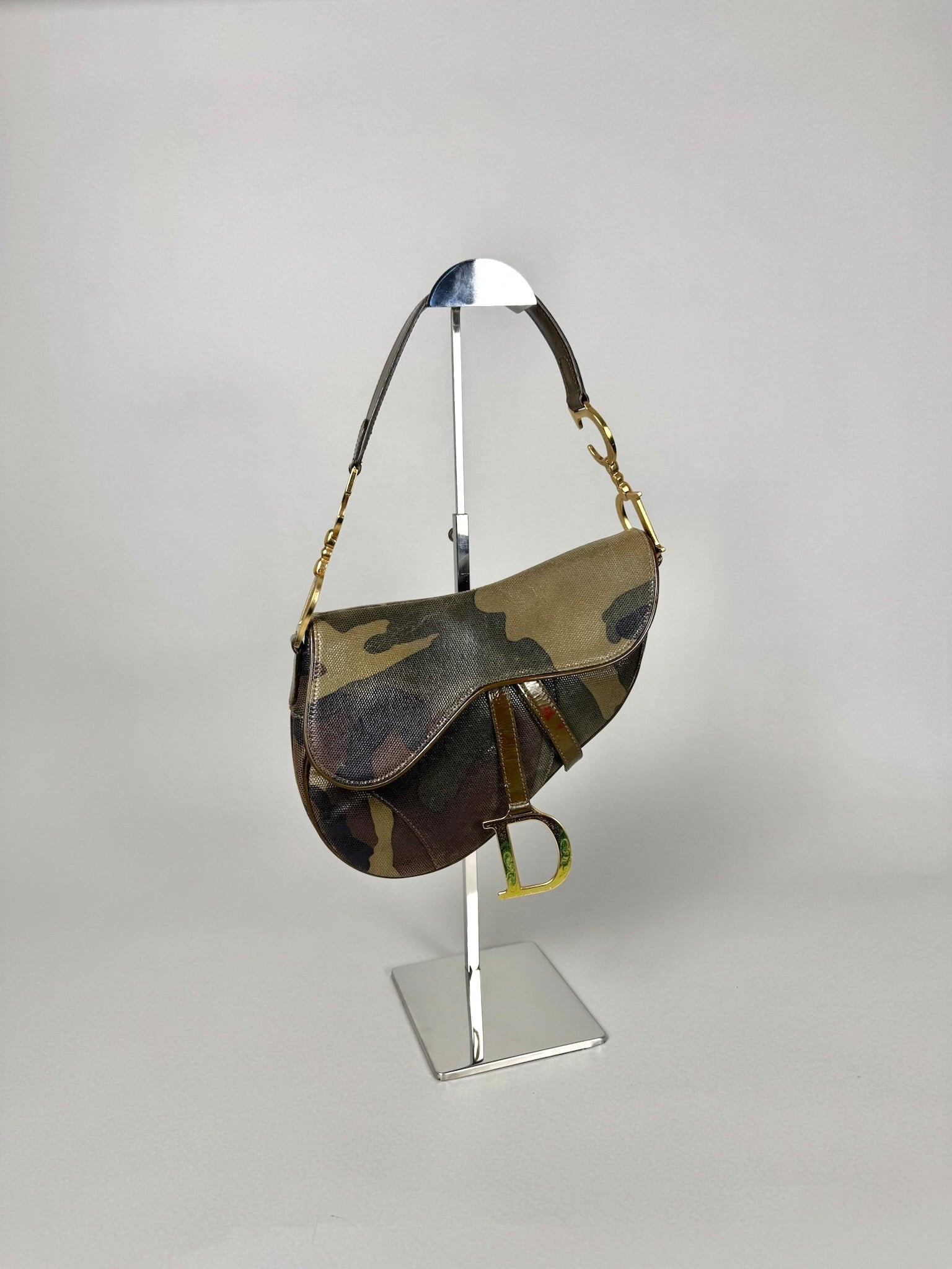 Christian Dior Saddle Camouflage