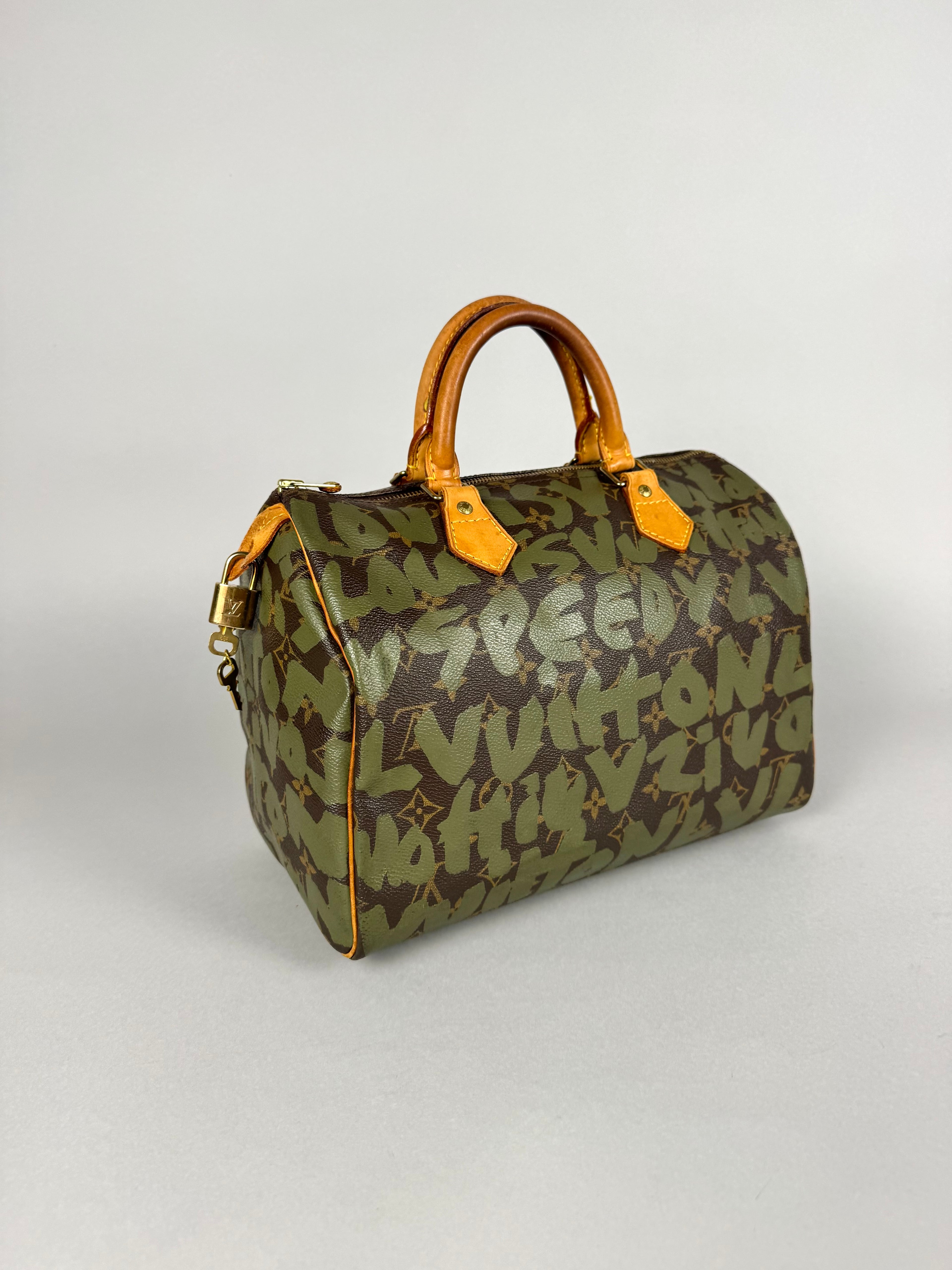 Louis Vuitton Speedy 30 Grafitti Stephen Sprouse