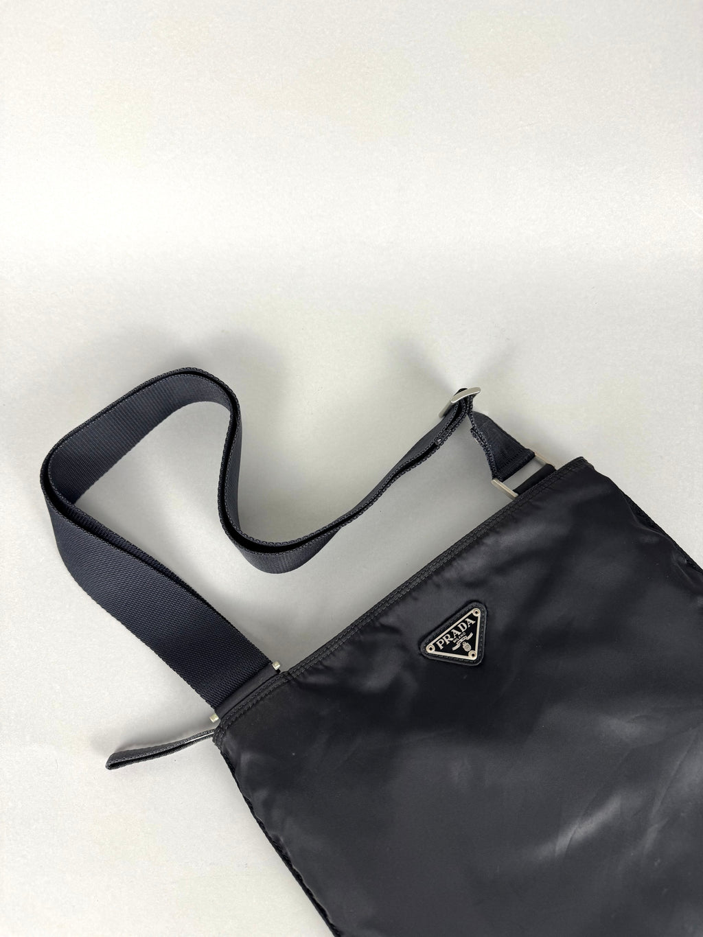 Prada Black Nylon Crossbody Medium