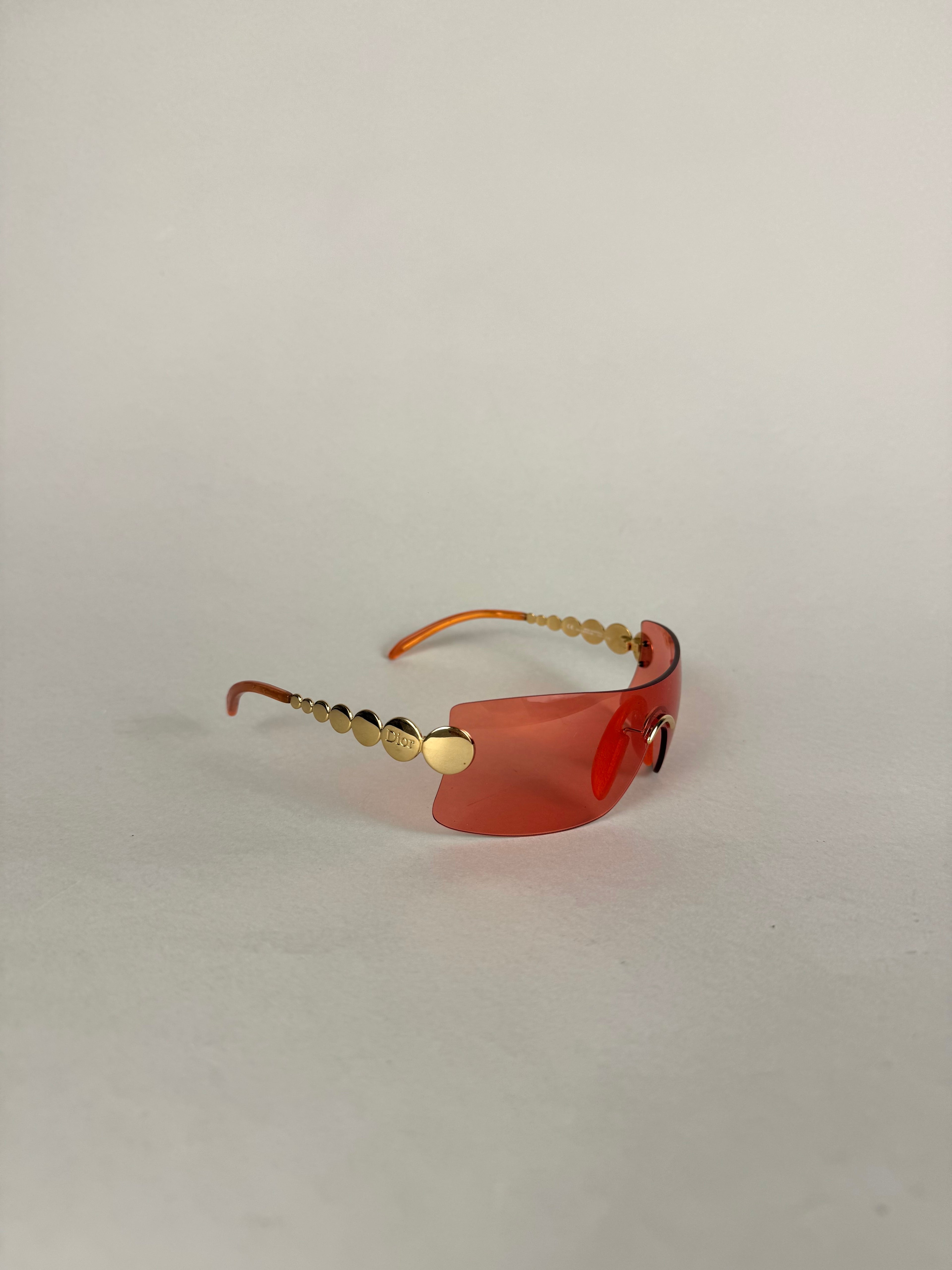 Christian Dior Millenium Red Sunglasses